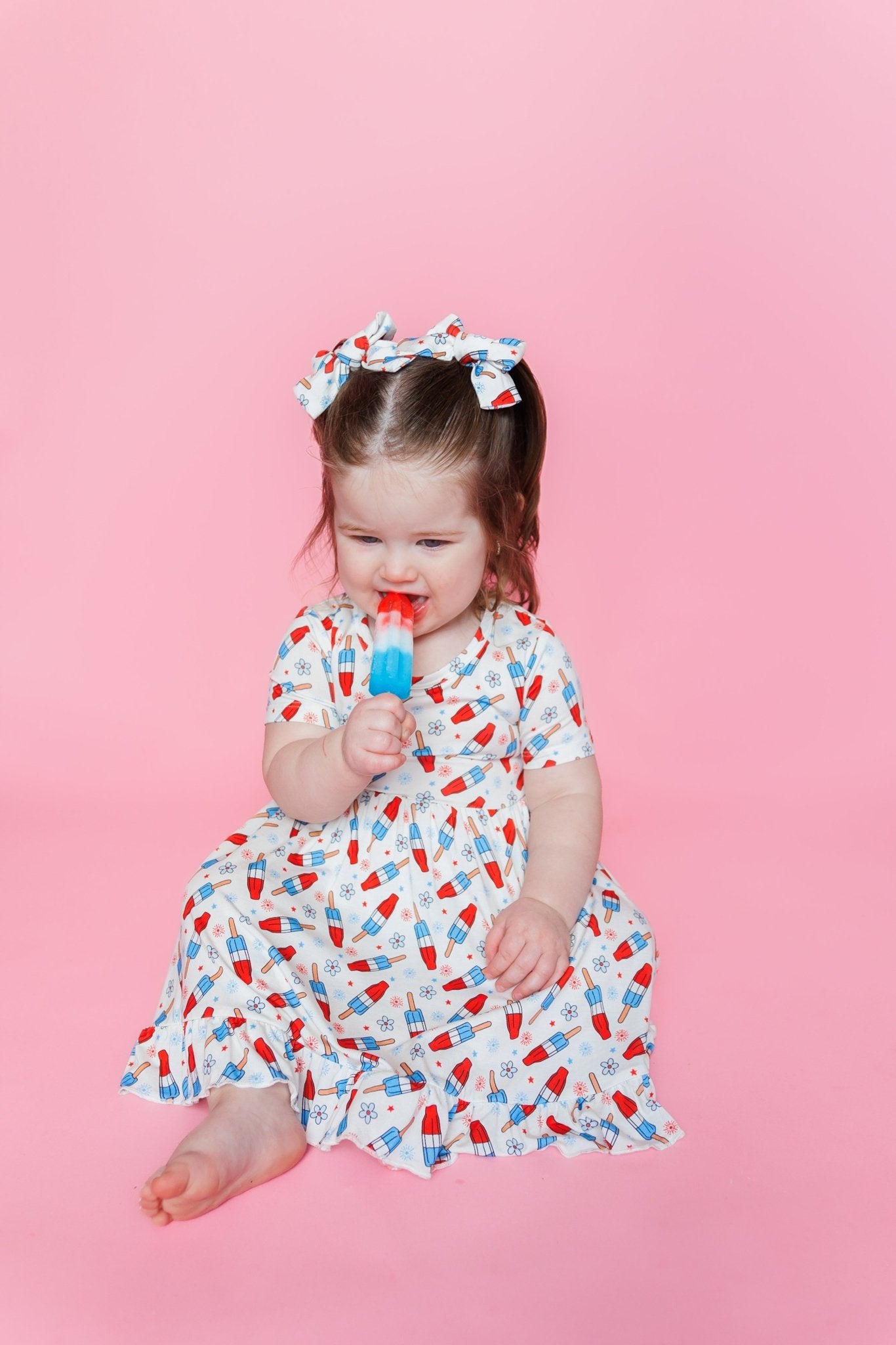 LITTLE MISS FIRECRACKER DREAM RUFFLE DRESS - Mack & Harvie