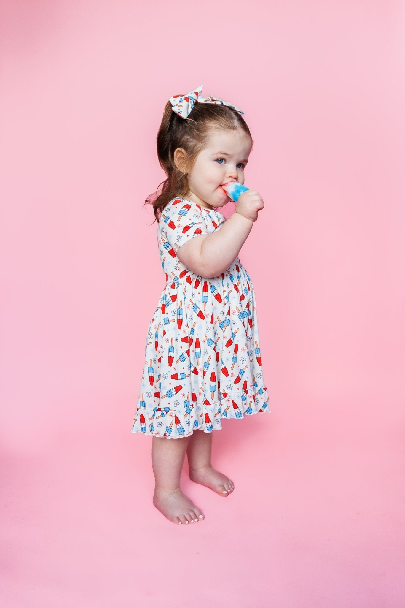 LITTLE MISS FIRECRACKER DREAM RUFFLE DRESS - Mack & Harvie