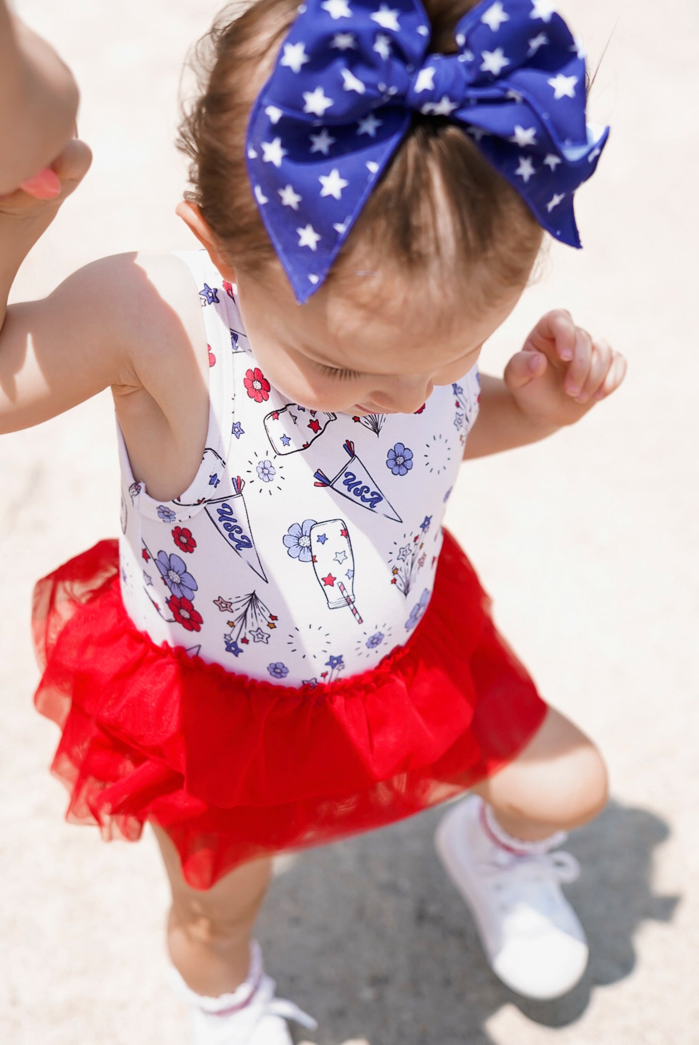 LITTLE MISS USA DREAM TUTU BODYSUIT DRESS - Mack & Harvie