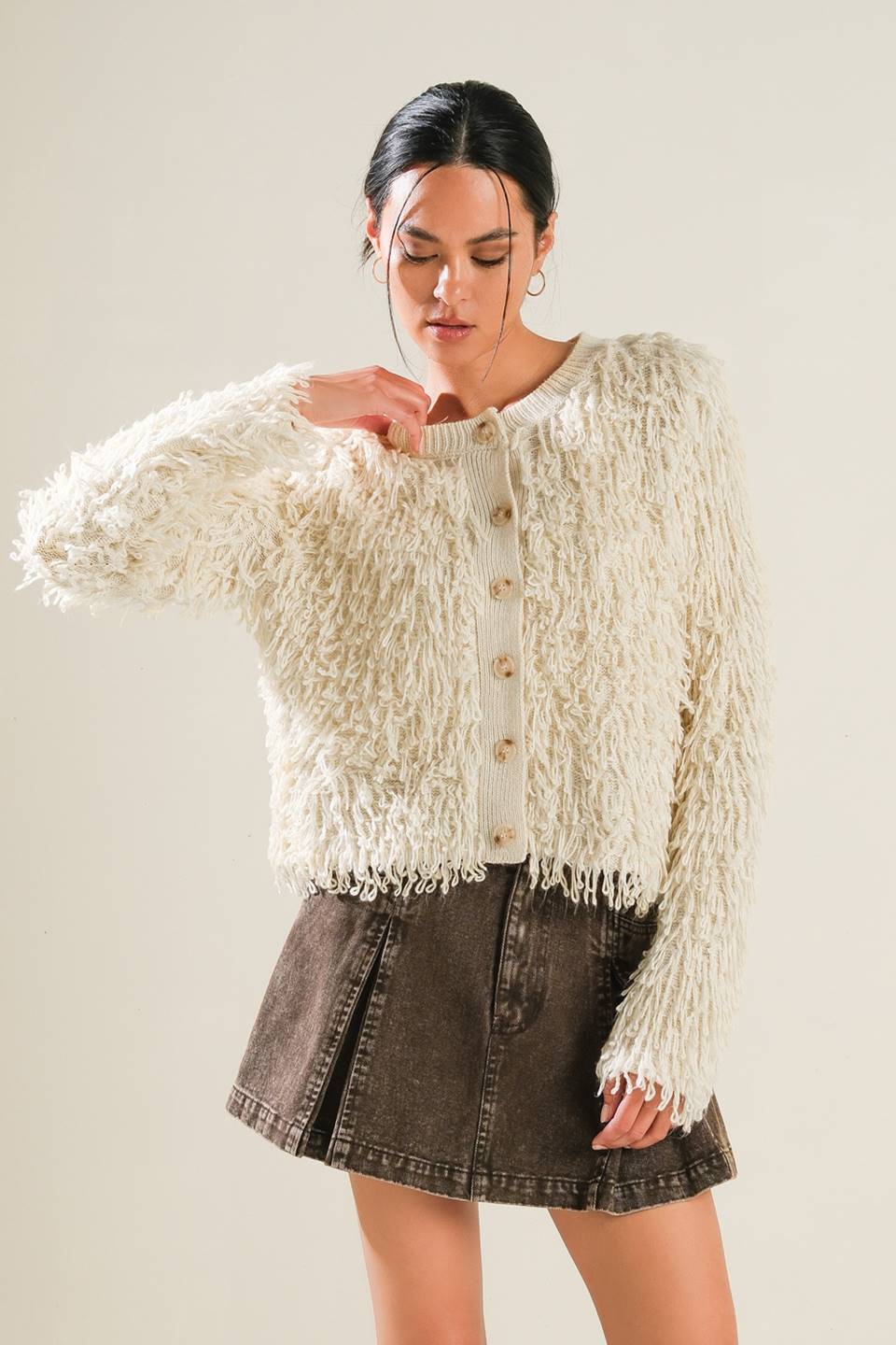 LIVE IN THE NOW SWEATER CARDIGAN - Mack & Harvie