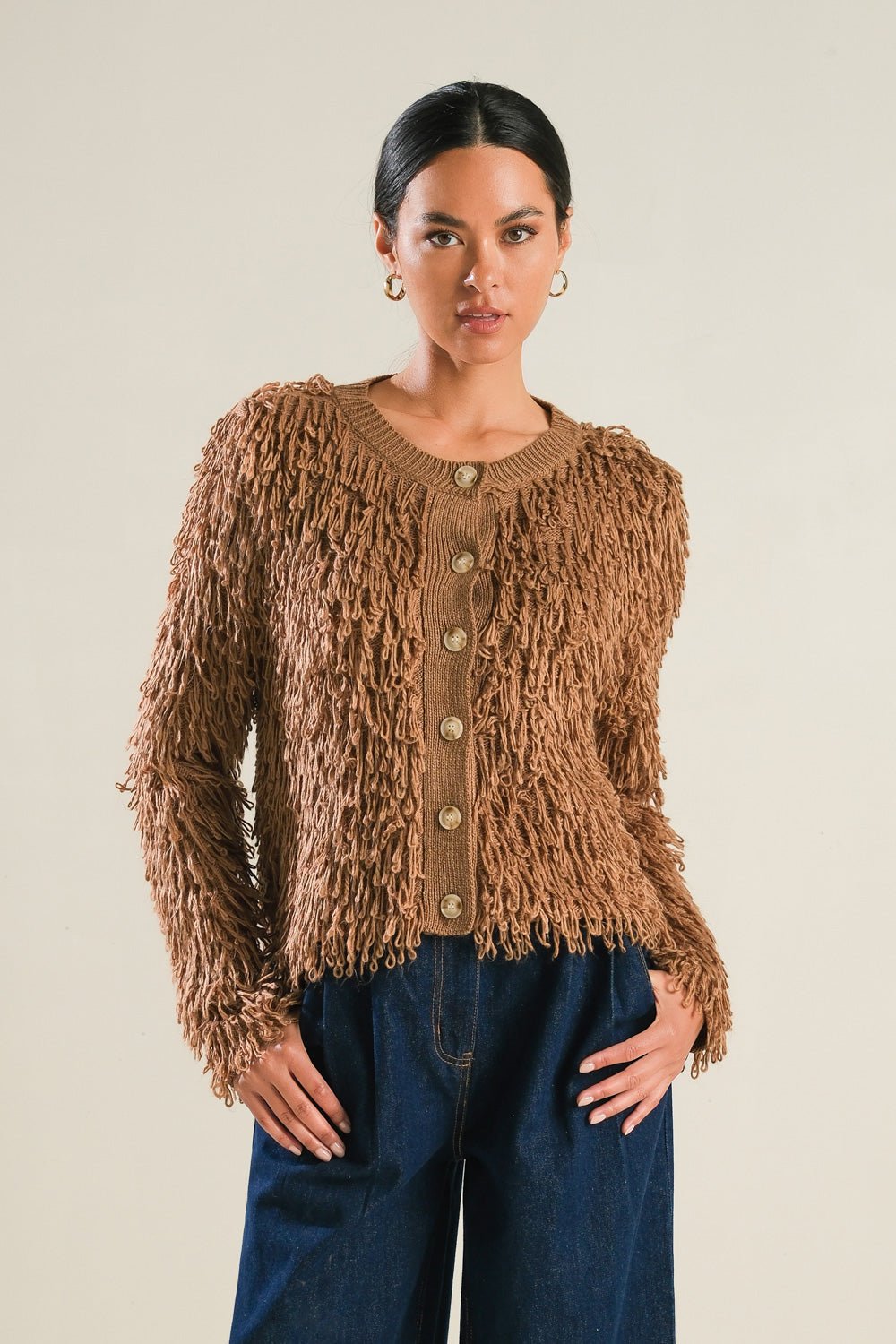 LIVE IN THE NOW SWEATER CARDIGAN - Mack & Harvie