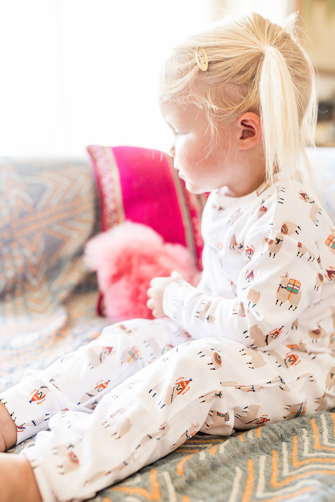 Llama Two Piece PJ Set - Mack & Harvie