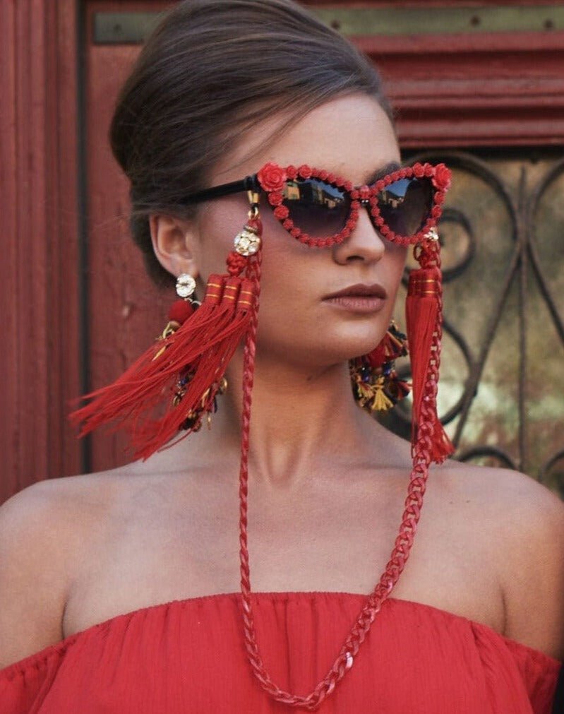 Lolita Rosebud Funglasses - Mack & Harvie