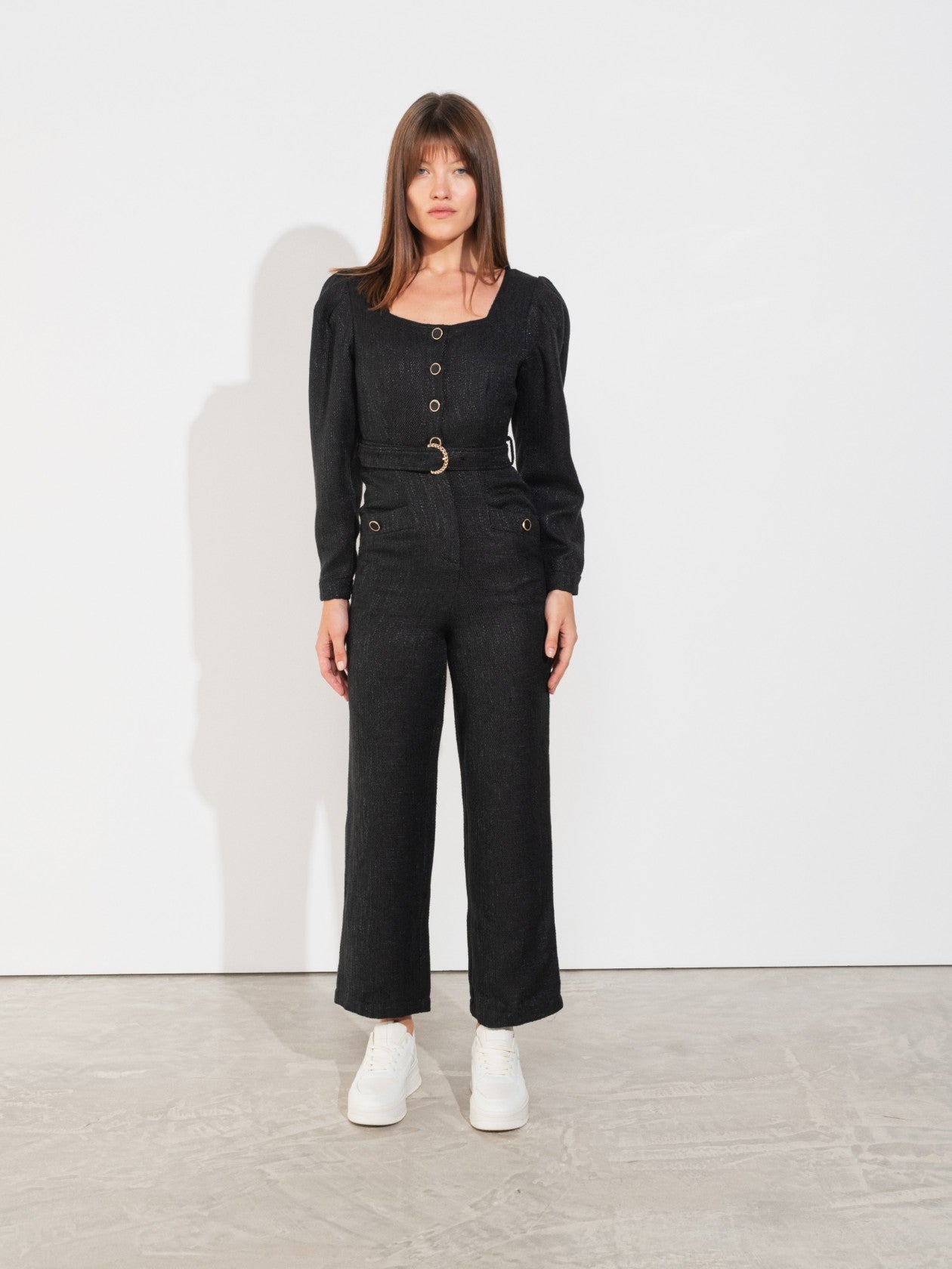 Long Belted Jumpsuit - Mack & Harvie