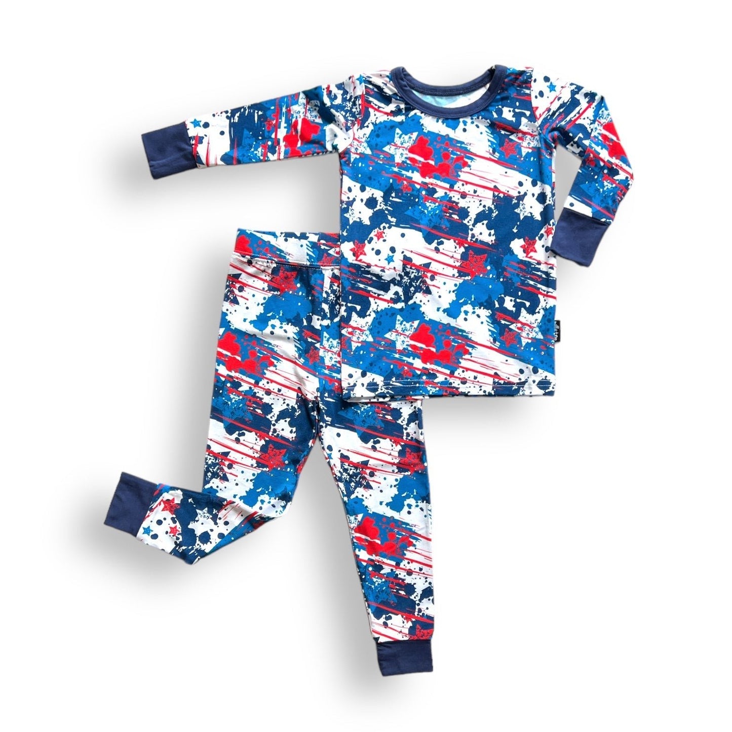 LONG SLEEVE 2 PIECE SETS - American Splatter - Mack & Harvie