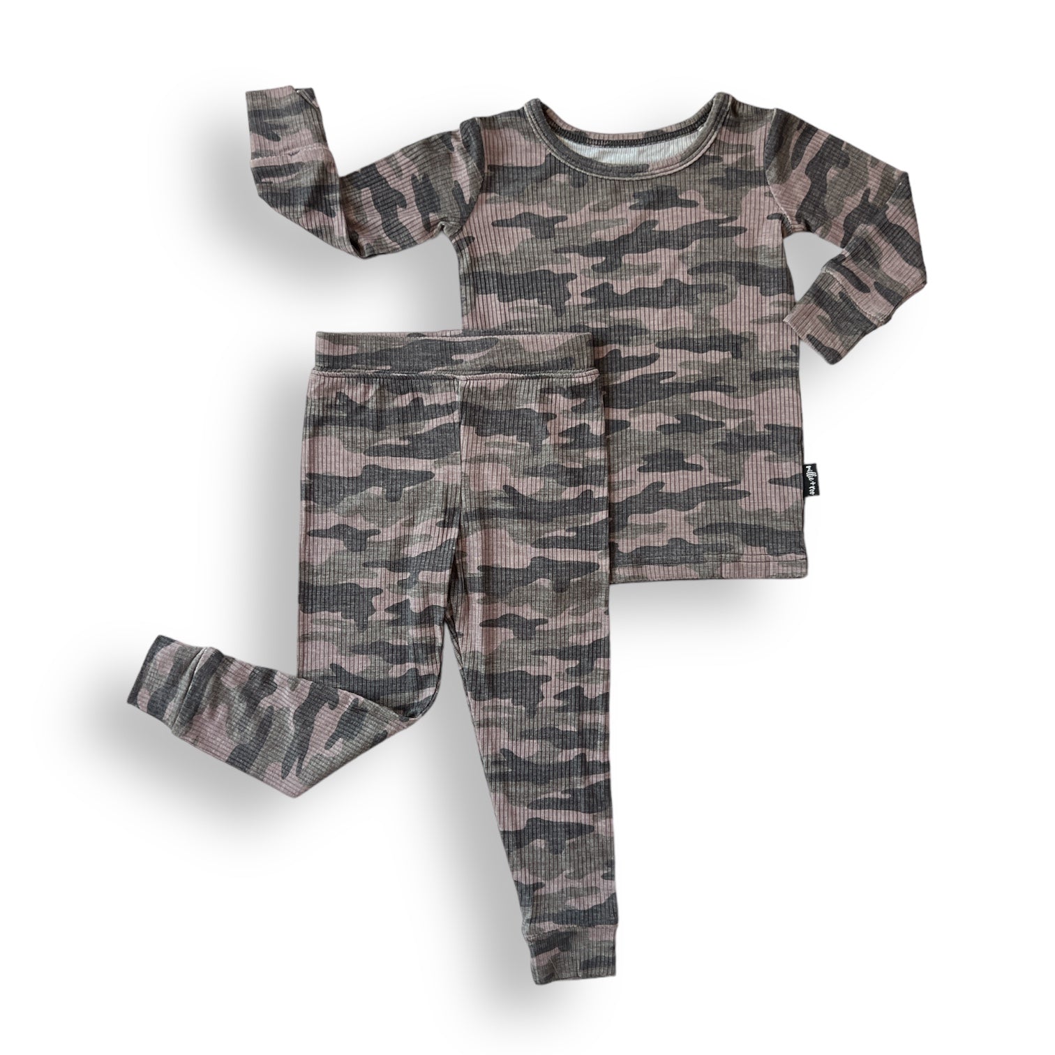 LONG SLEEVE 2 PIECE SETS - Chris Camo Ribbed - Mack & Harvie