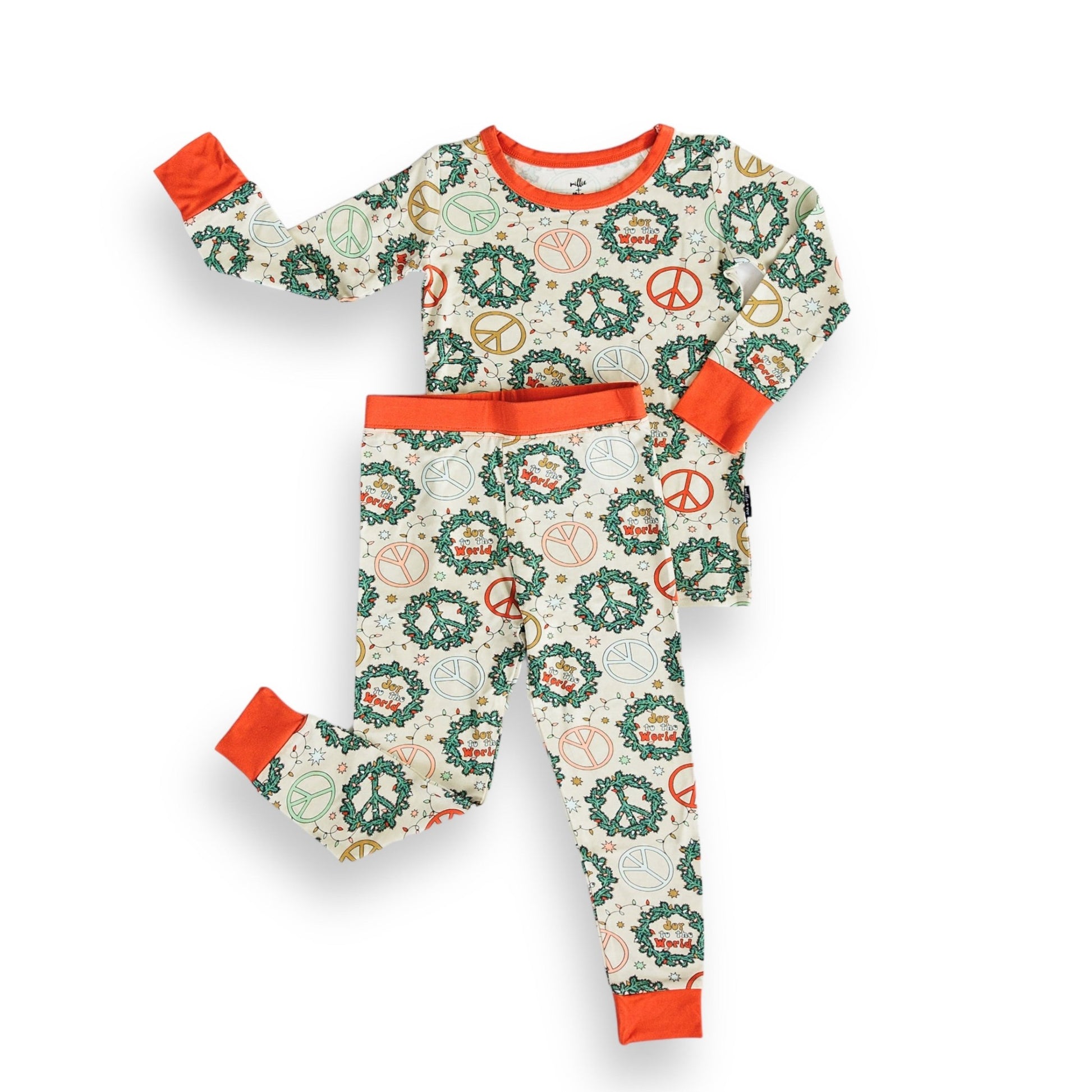 LONG SLEEVE 2 PIECE SETS - Christmas Peace - Mack & Harvie