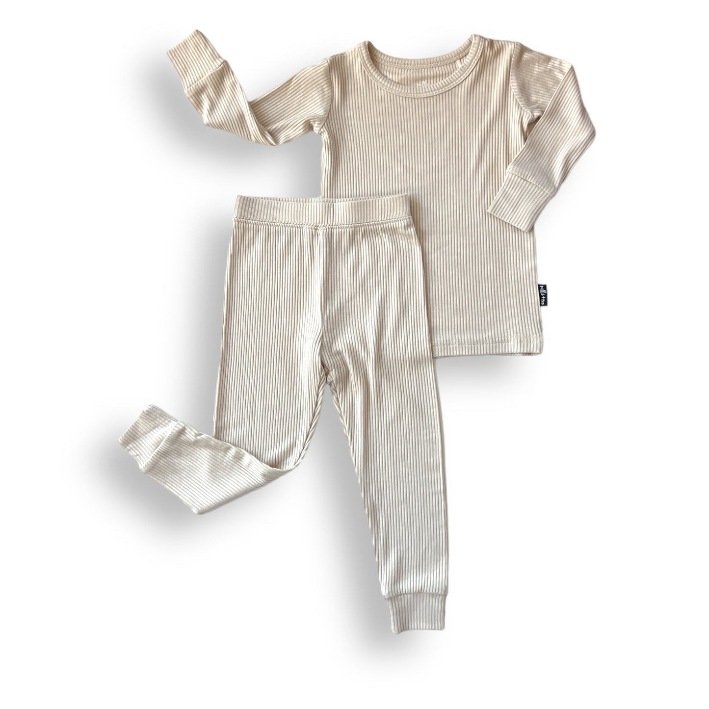 LONG SLEEVE 2 PIECE SETS - Clay Ribbed - Mack & Harvie