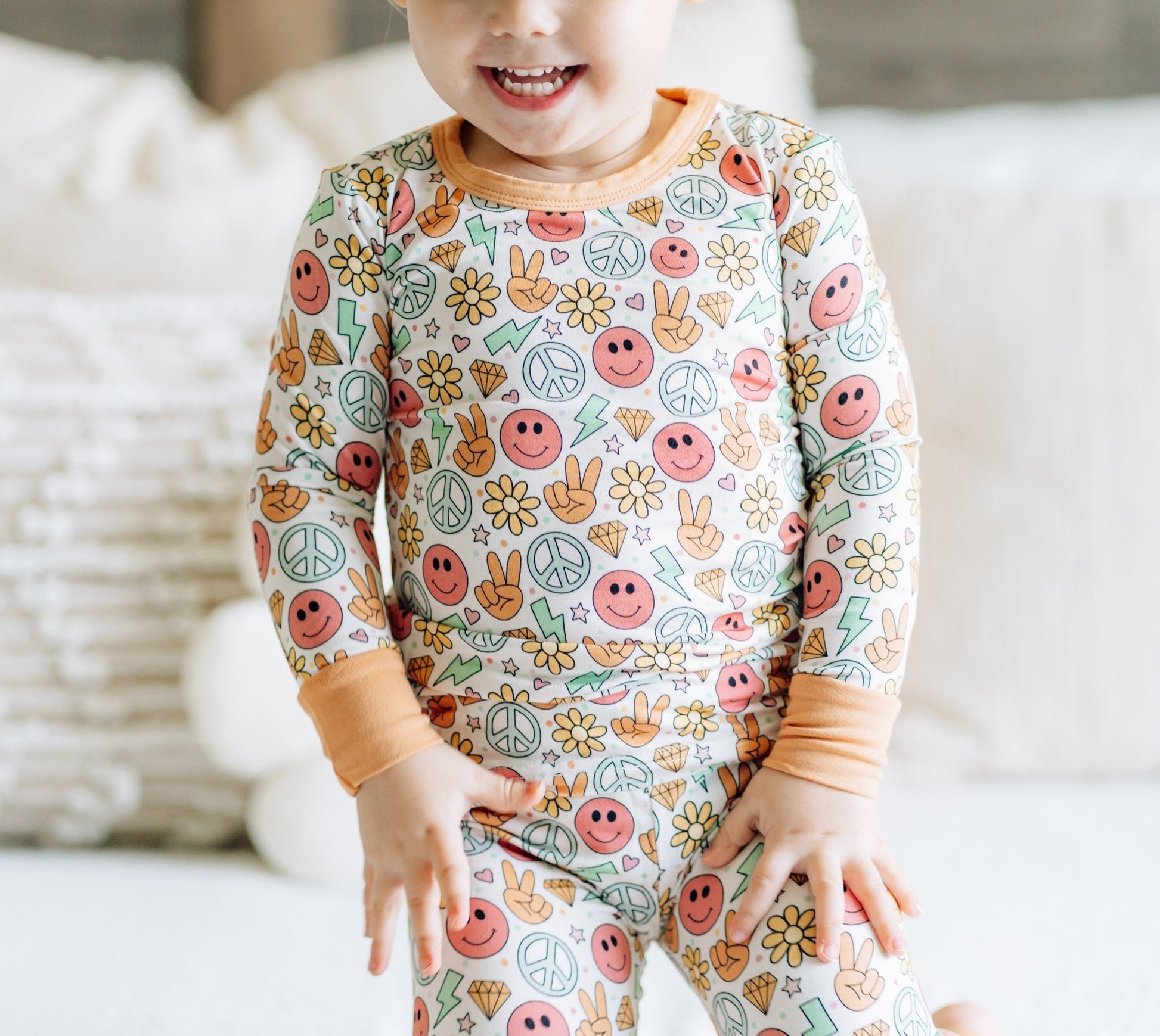 LONG SLEEVE 2 PIECE SETS - Groovy Summer - Mack & Harvie