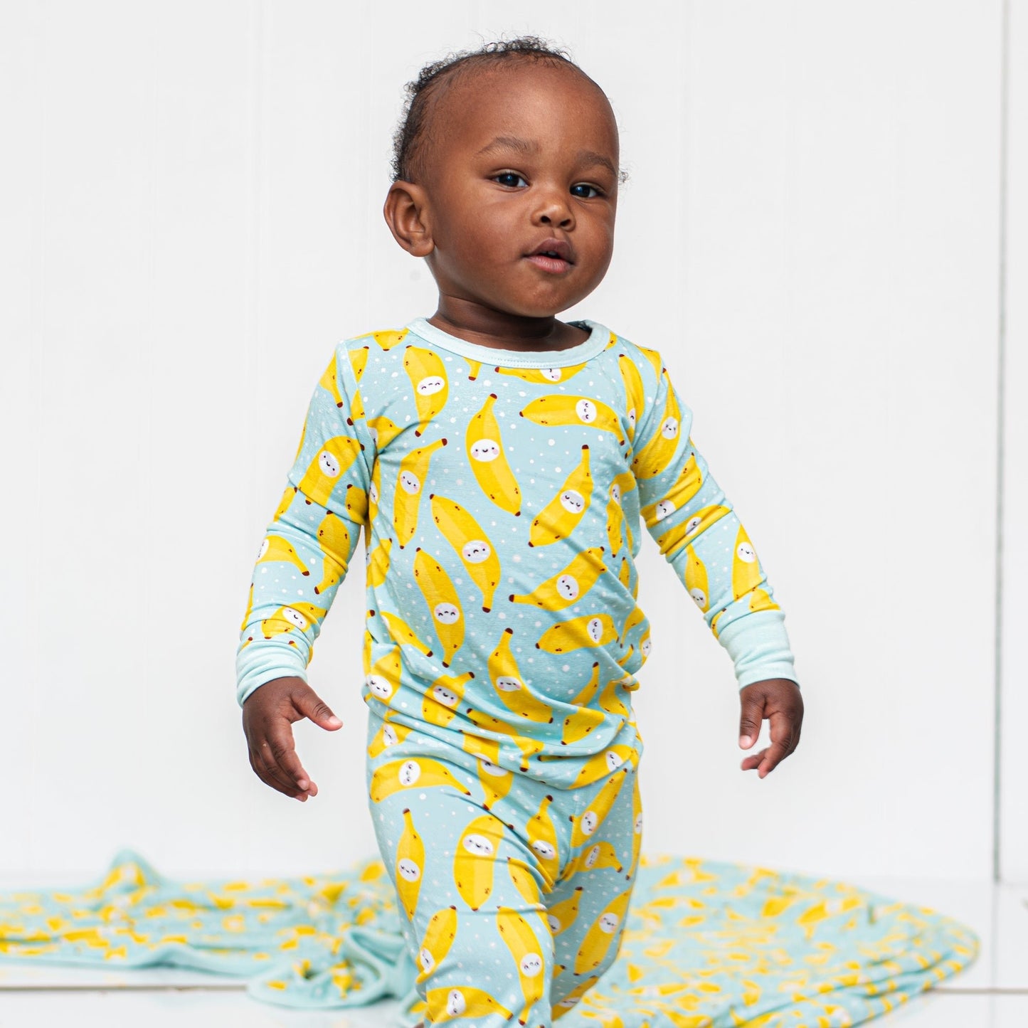 LONG SLEEVE 2 PIECE SETS - Kawaii Banana - Mack & Harvie