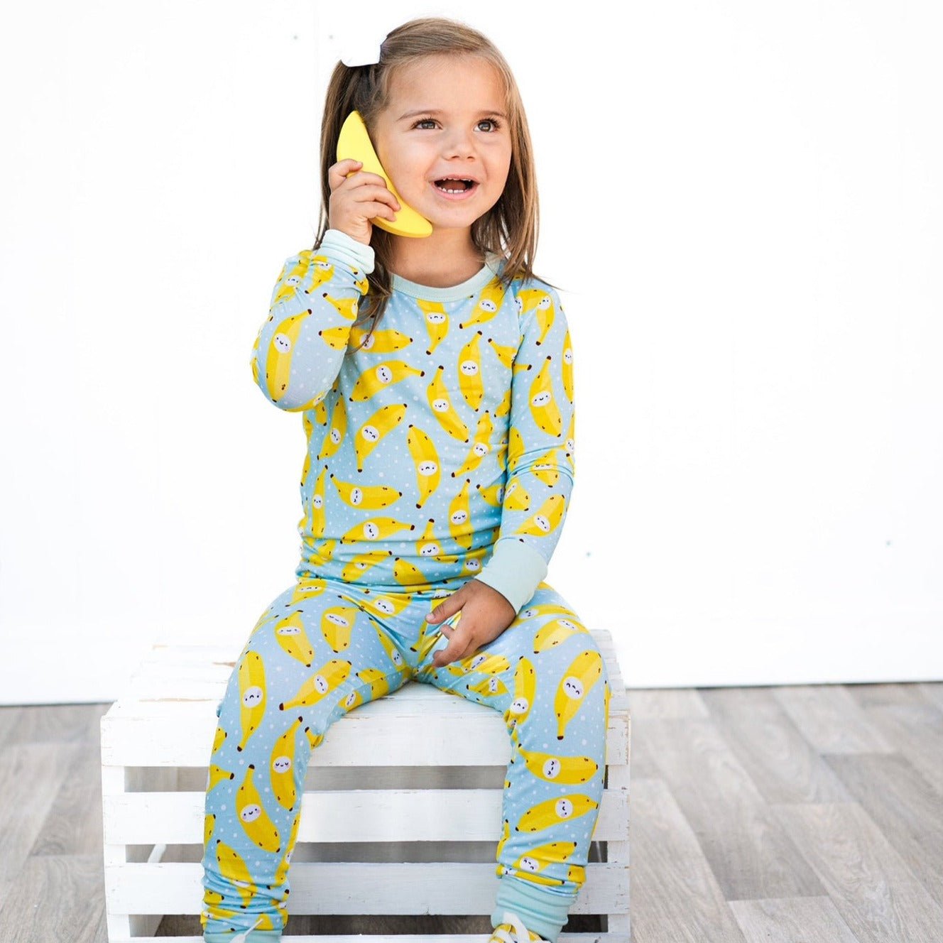 LONG SLEEVE 2 PIECE SETS - Kawaii Banana - Mack & Harvie