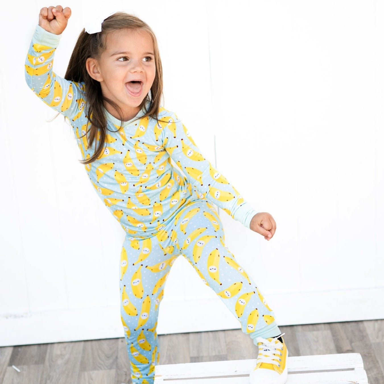 LONG SLEEVE 2 PIECE SETS - Kawaii Banana - Mack & Harvie