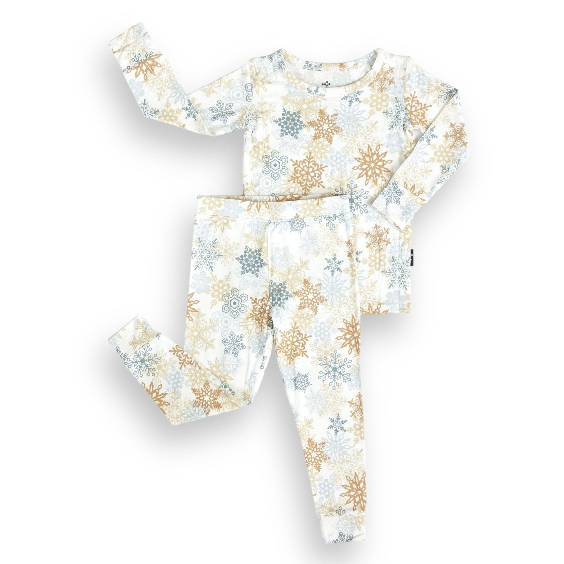 LONG SLEEVE 2 PIECE SETS - Snowflakes - Mack & Harvie