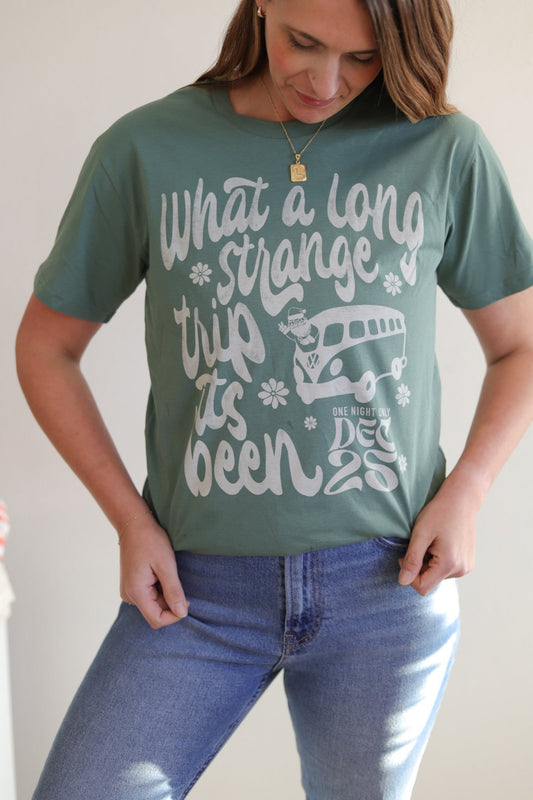 Long, Strange Trip Santa Band Tee - Mack & Harvie