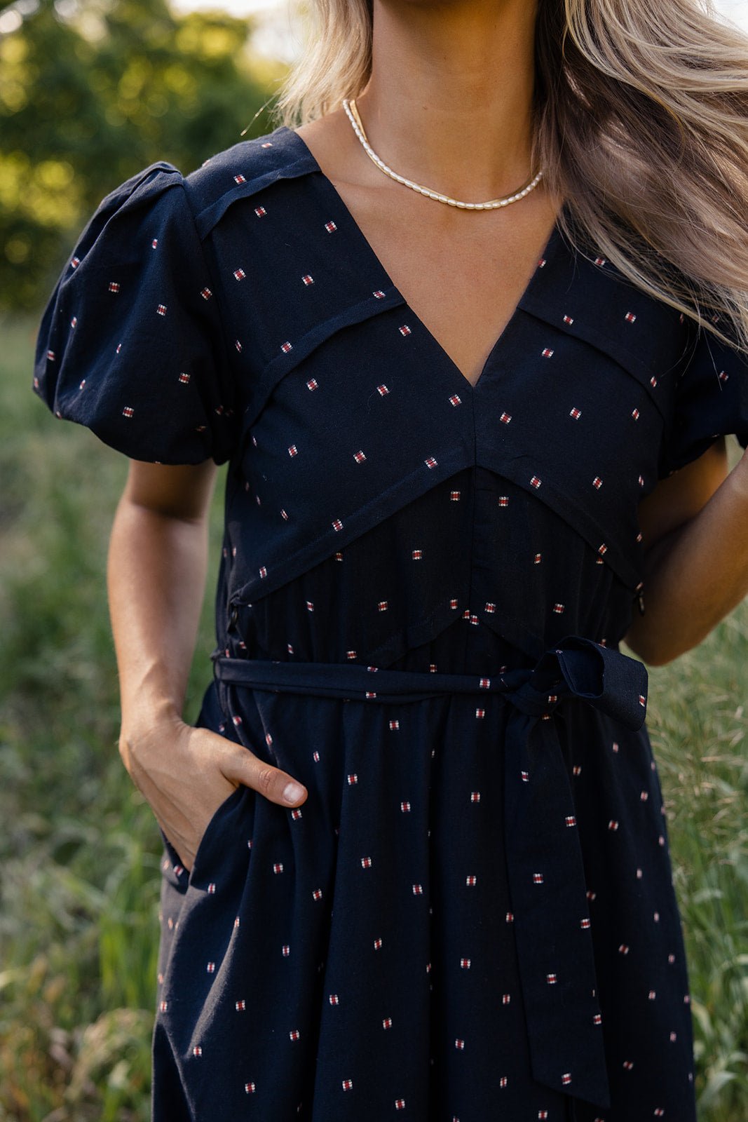 Lorelei Embroidered MOM Dress - Mack & Harvie