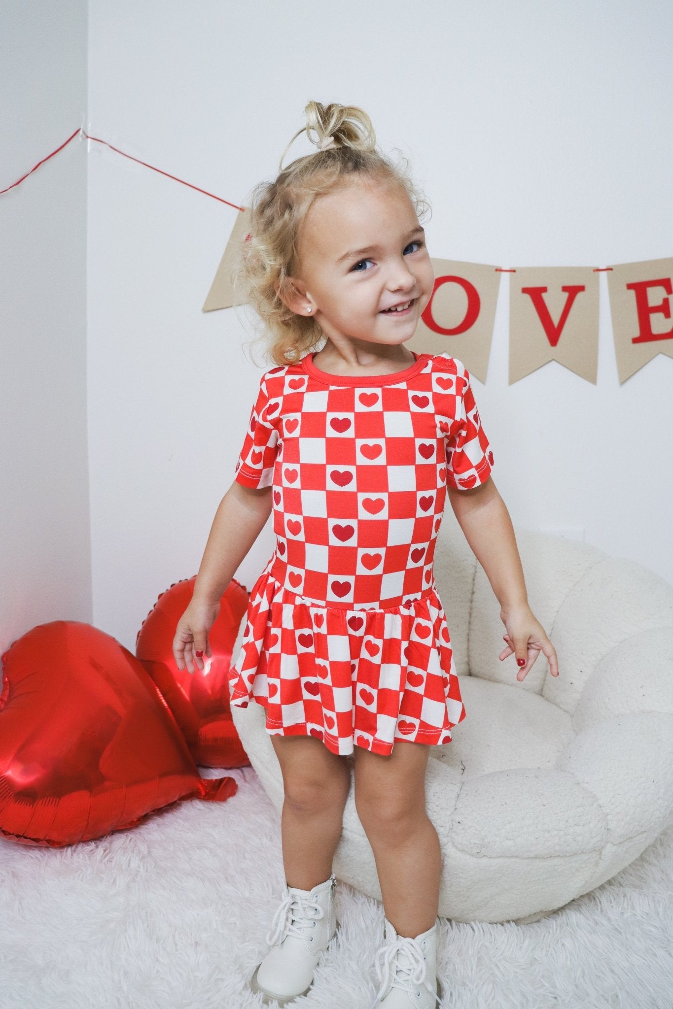 LOVE CHECKZZZ EXCLUSIVE DREAM BODYSUIT DRESS - Mack & Harvie