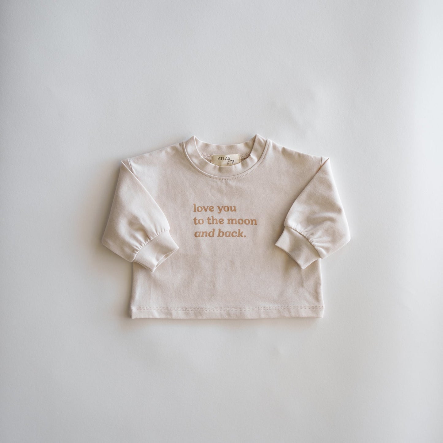 Love You To The Moon And Back - Organic Longsleeve - Mack & Harvie