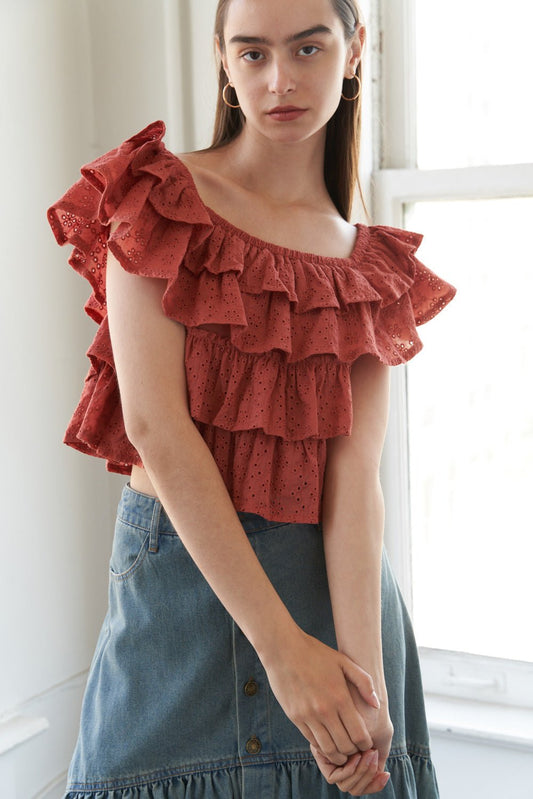 LOVELY EXISTENCE OFF SHOULDER TOP - Mack & Harvie