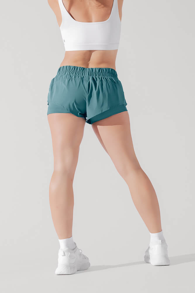 Low Rise Supershort™ - Arctic Teal - Mack & Harvie