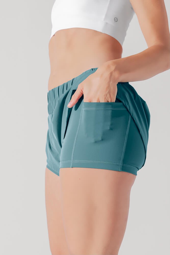 Low Rise Supershort™ - Arctic Teal - Mack & Harvie