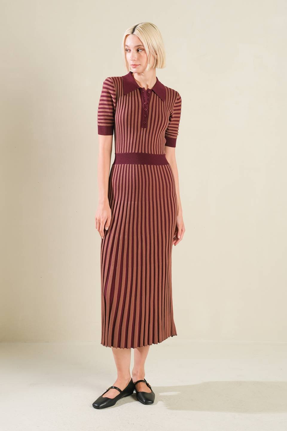 LUXE LIVING SWEATER MIDI DRESS - Mack & Harvie