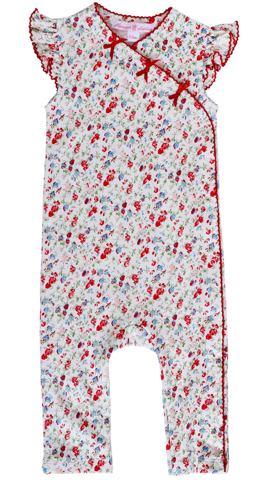 Madison Poppy Floral Romper - Mack & Harvie