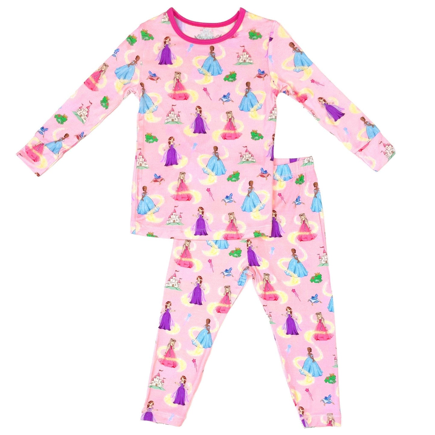 Make Your Own Magic Princesses Long Sleeve Pajama Set (18M - 12Y) - Mack & Harvie