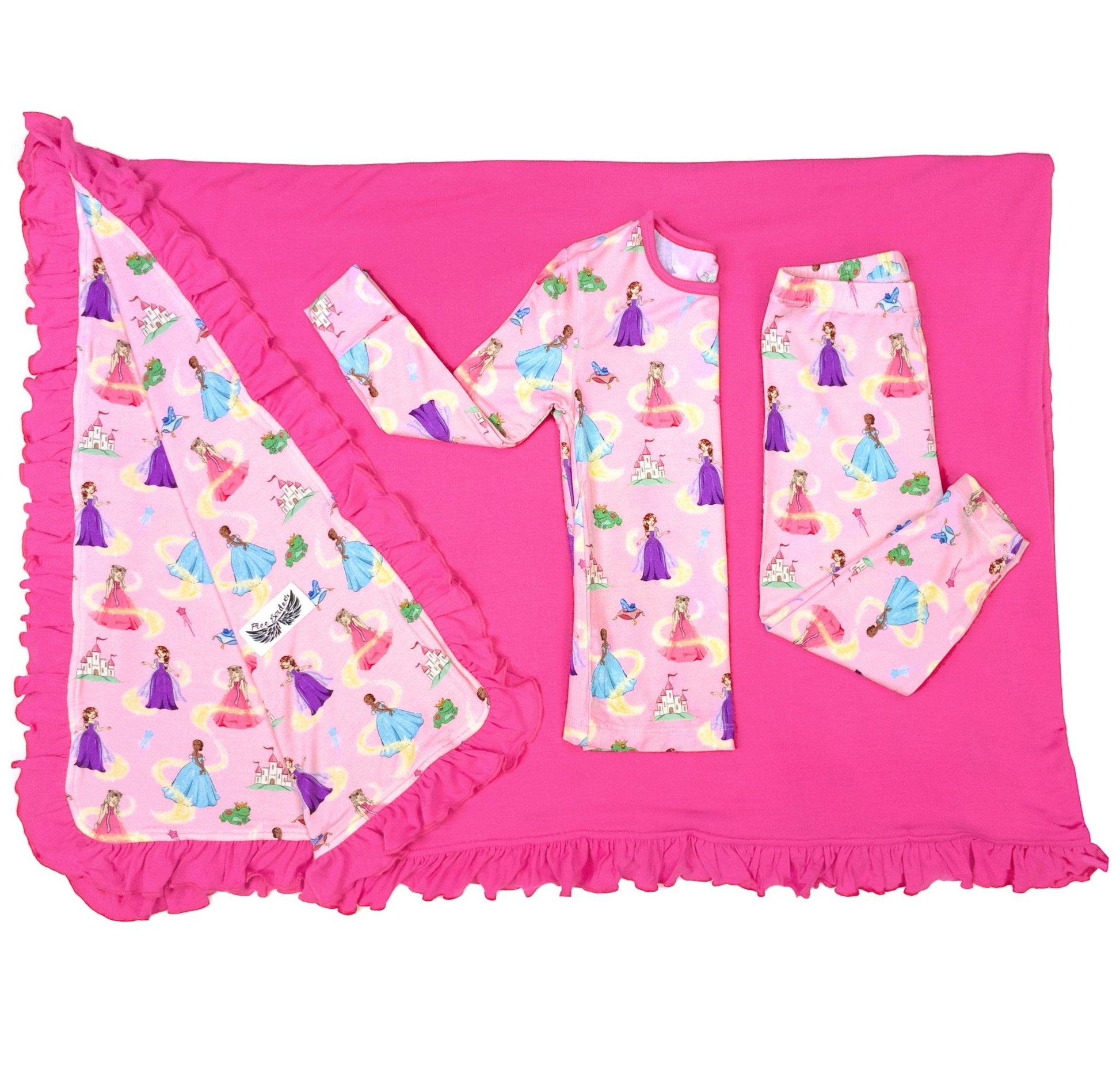 Make Your Own Magic Princesses Long Sleeve Pajama Set (18M - 12Y) - Mack & Harvie