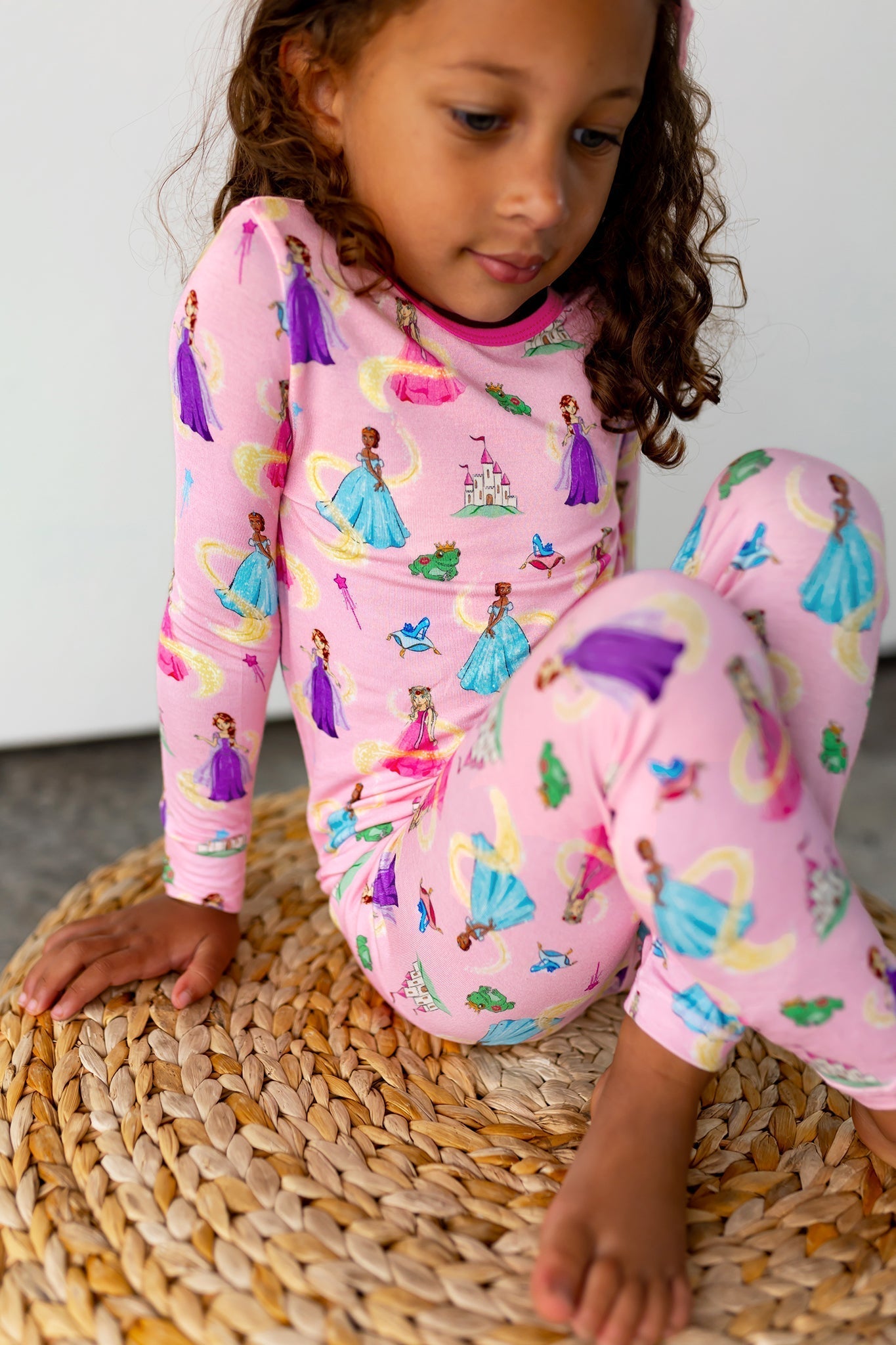 Make Your Own Magic Princesses Long Sleeve Pajama Set (18M - 12Y) - Mack & Harvie