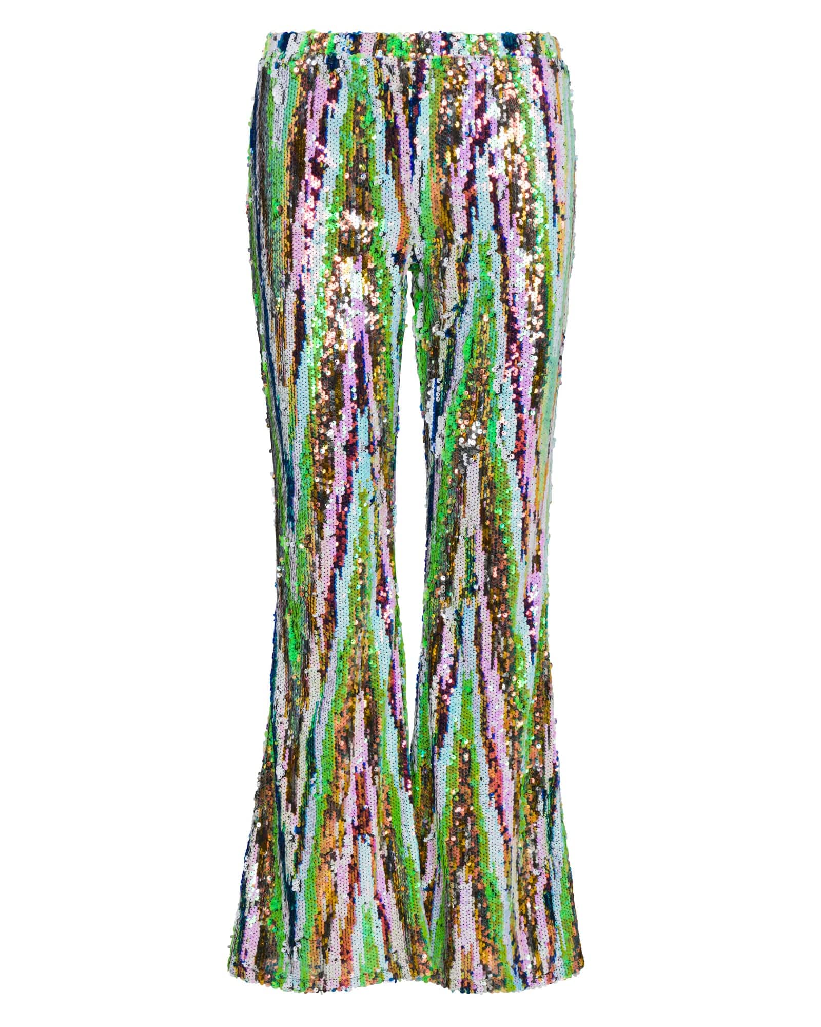 Martini Sequin Pants - Lime Glitter - Mack & Harvie