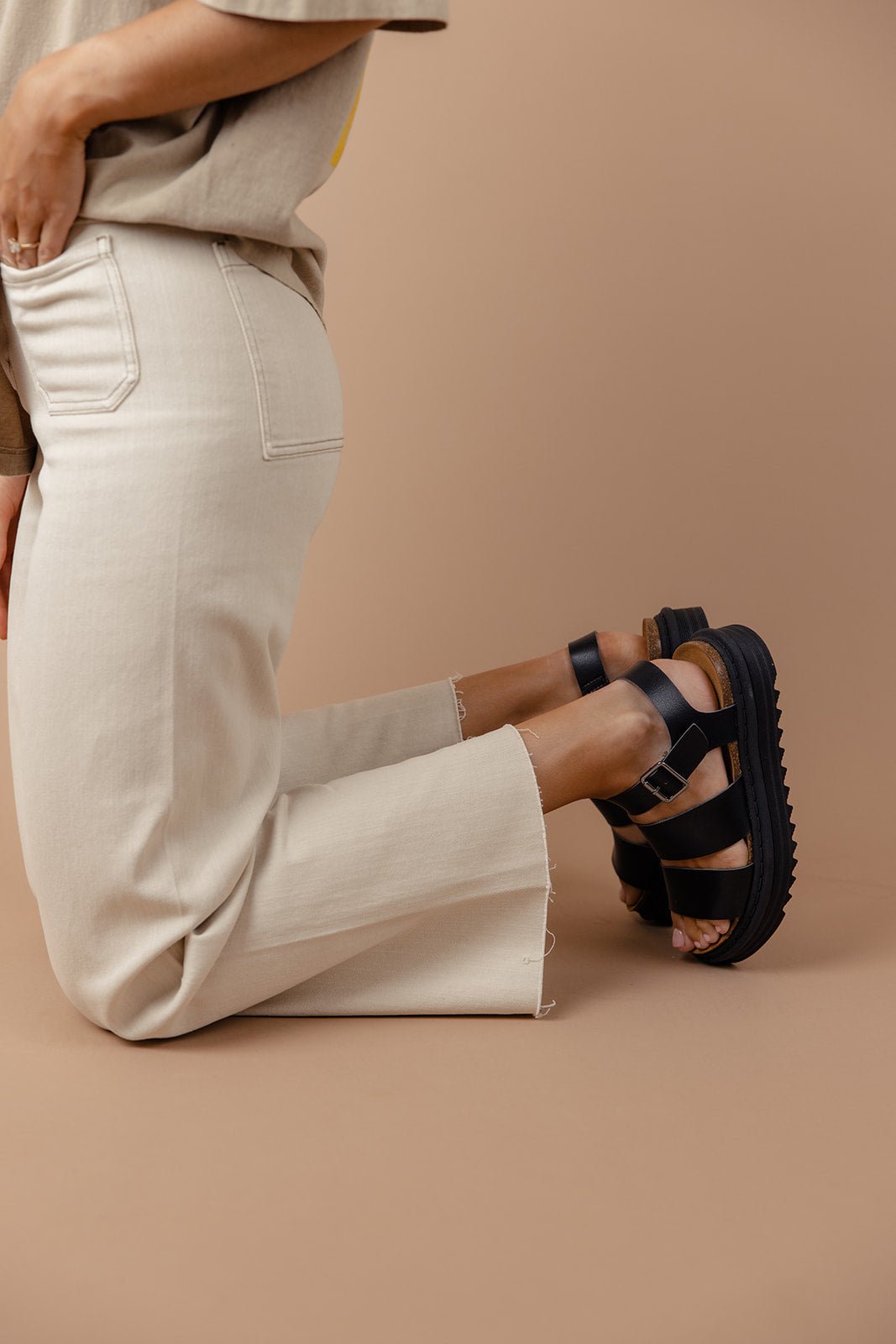 Martita Leather Platform Sandals - Mack & Harvie