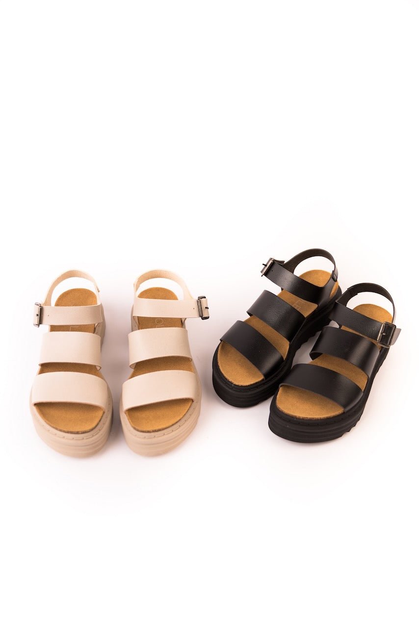 Martita Leather Platform Sandals - Mack & Harvie