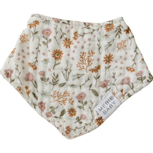 Meadow Floral Muslin Bib - Mack & Harvie