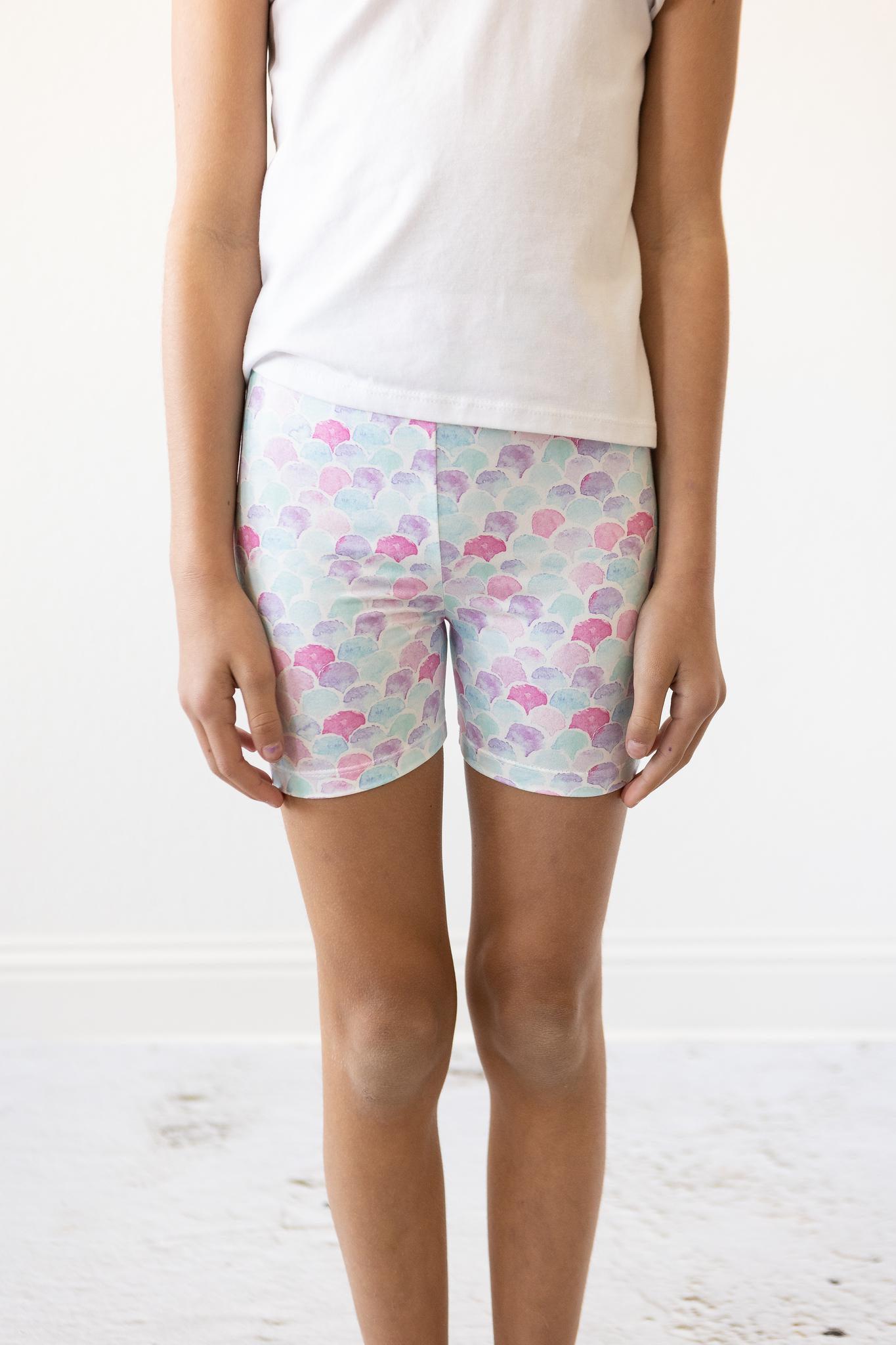 Mermaid Scales Twirl Shorts - Mack & Harvie