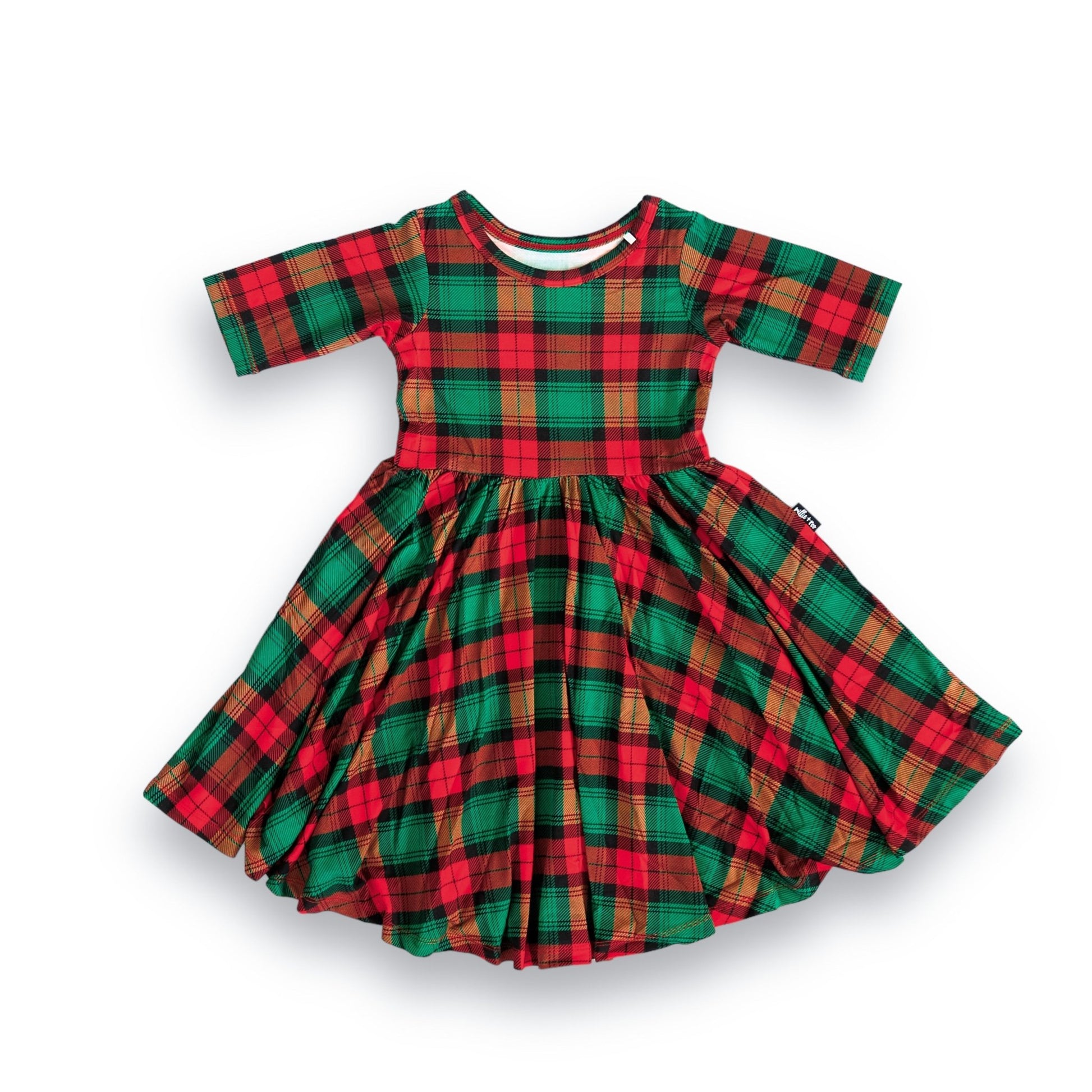 MID SLEEVE TWIRL - Classic Tartan - Mack & Harvie