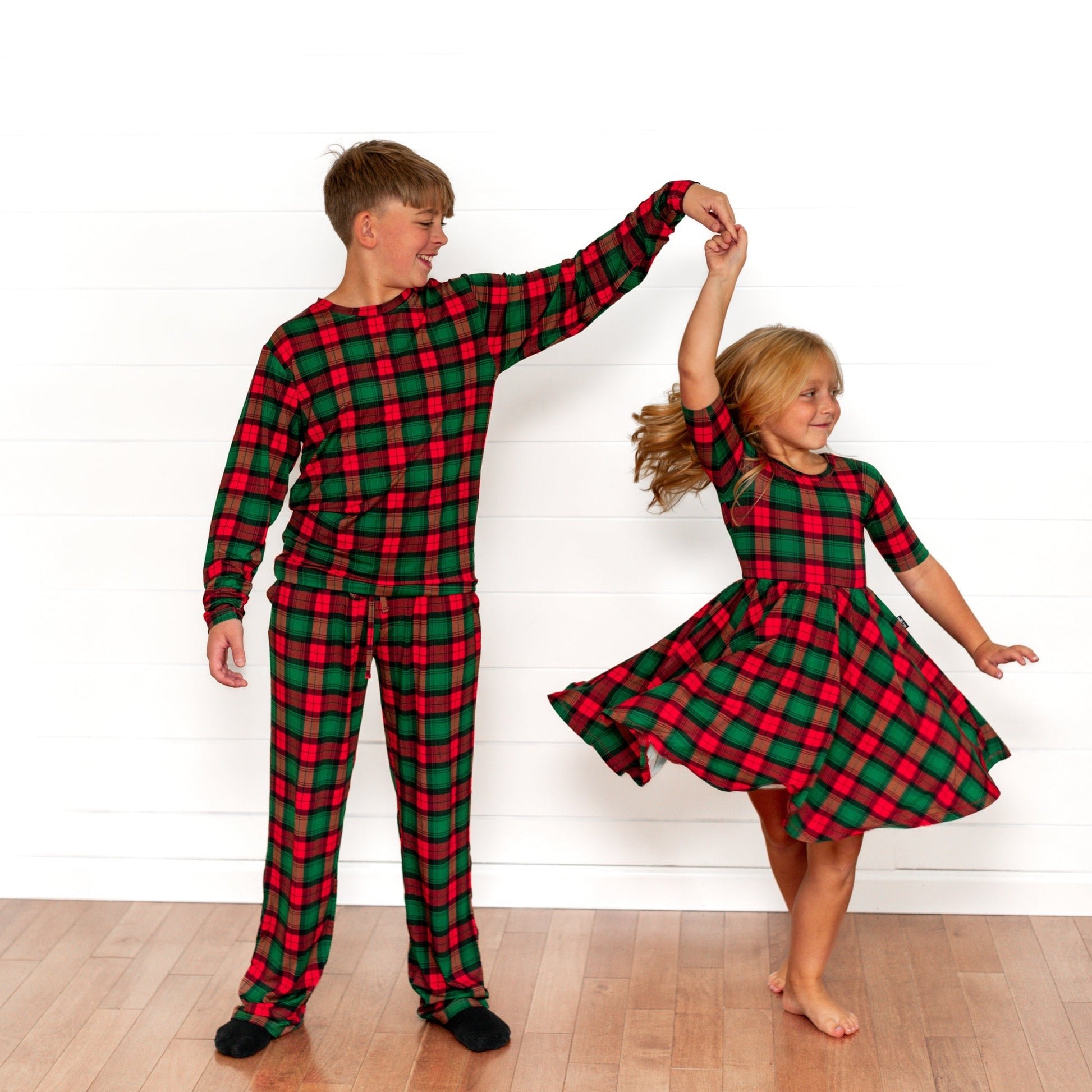 MID SLEEVE TWIRL - Classic Tartan - Mack & Harvie