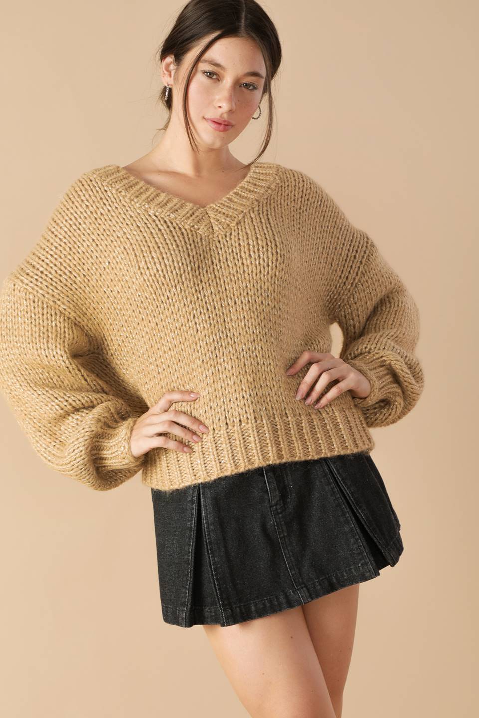 MIDNIGHT MAJESTY SWEATER TOP - Mack & Harvie