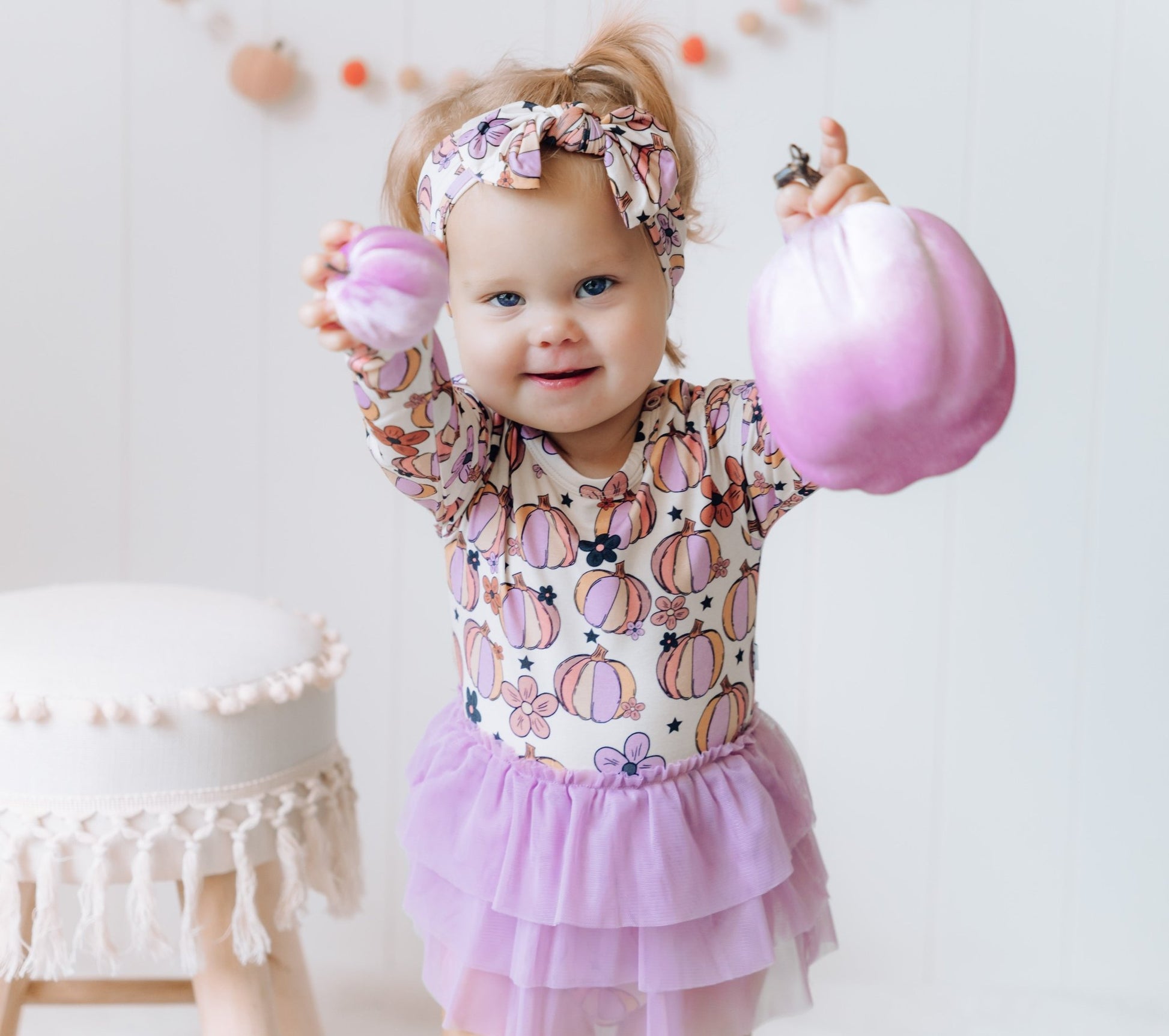 MIDNIGHT PUMPKIN DREAM TUTU BODYSUIT DRESS - Mack & Harvie