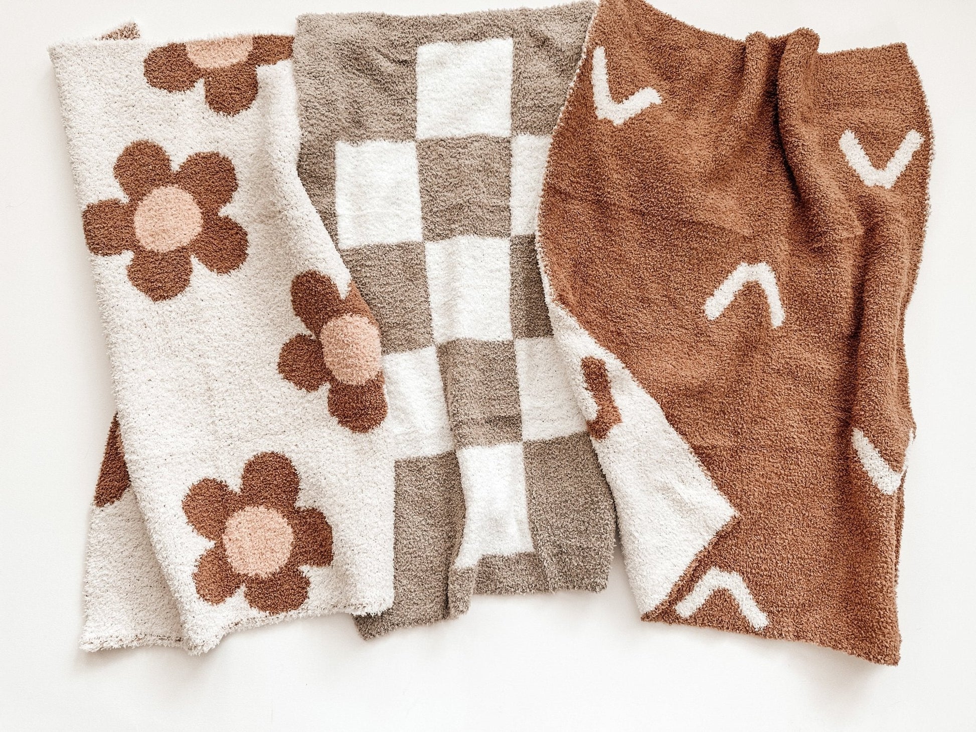 Mini Blanket - Arrow Caramel/Cream - Mack & Harvie