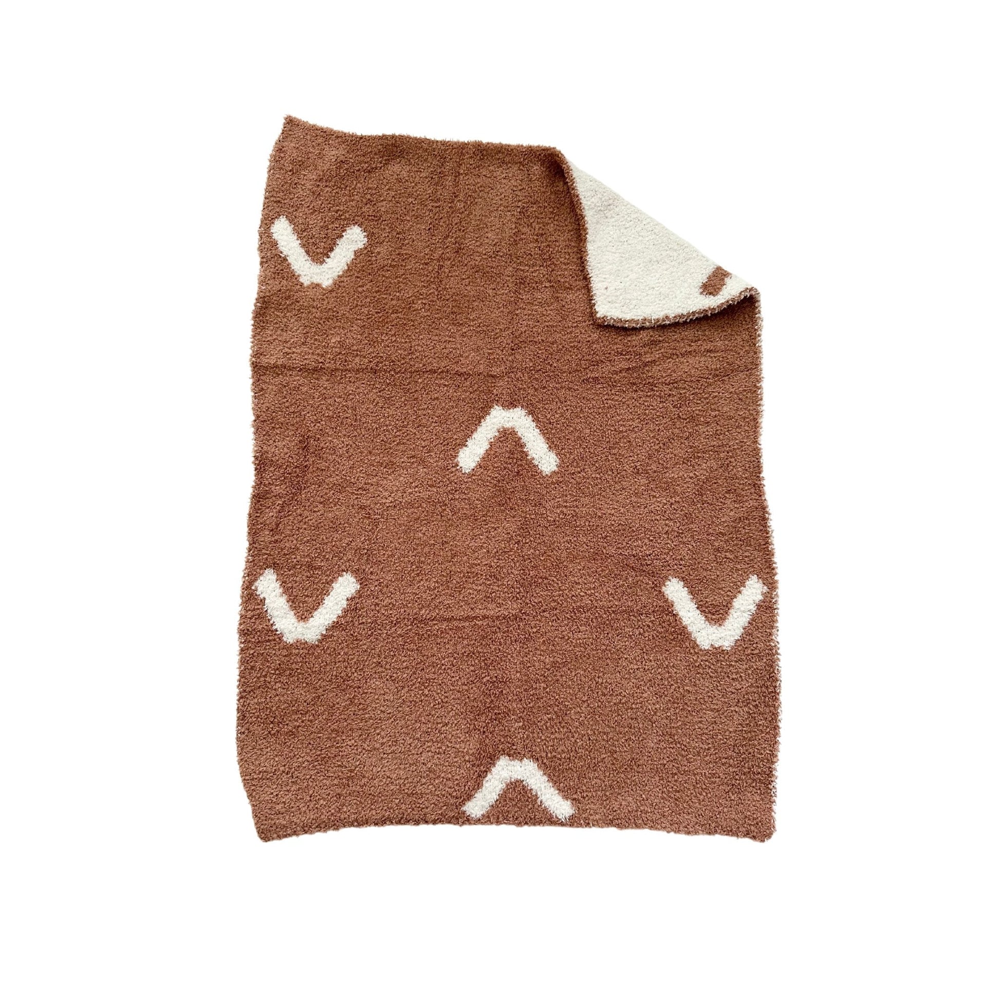 Mini Blanket - Arrow Caramel/Cream - Mack & Harvie