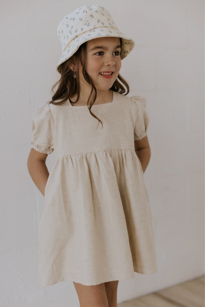 Mini Linen Days Babydoll Dress - Mack & Harvie