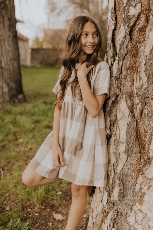 Mini Maddie Buffalo Plaid Dress - Mack & Harvie