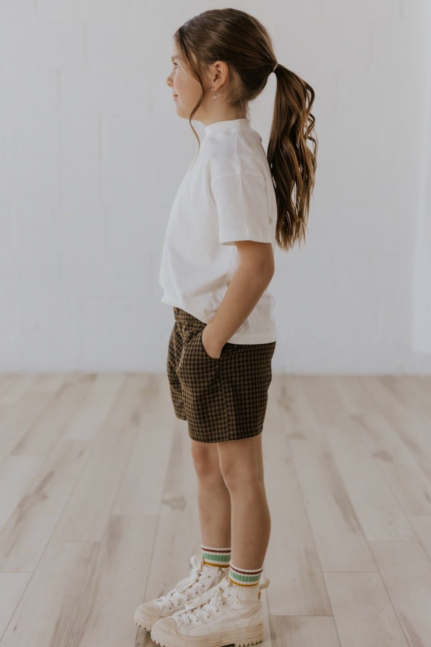 Mini Milo Gingham Shorts - Mack & Harvie