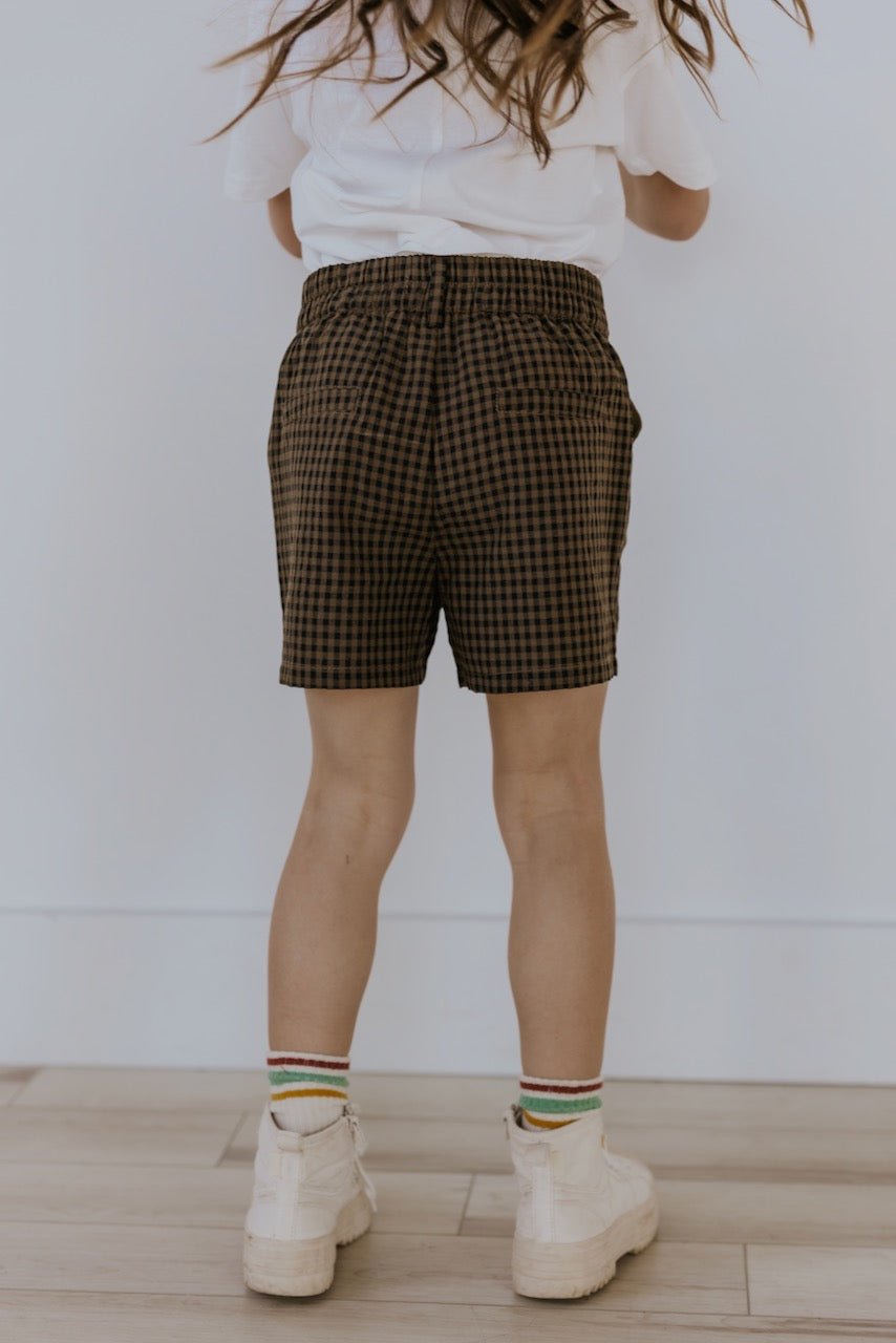 Mini Milo Gingham Shorts - Mack & Harvie