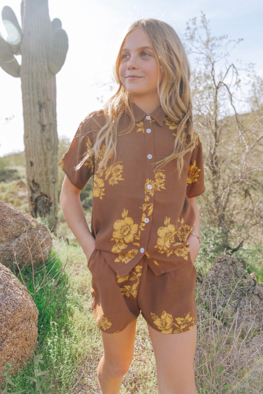 Mini Paige Christensen Button Up - Mack & Harvie