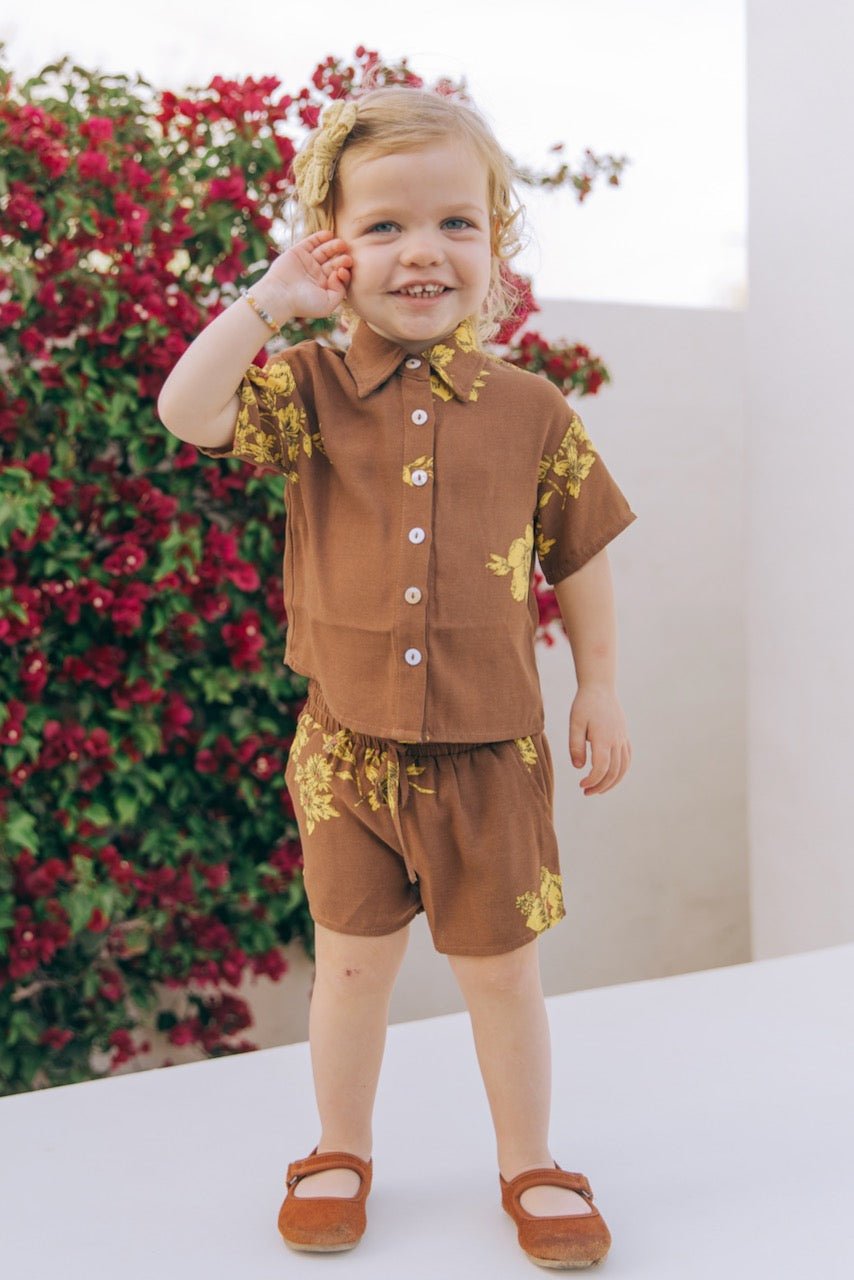 Mini Paige Christensen Button Up - Mack & Harvie