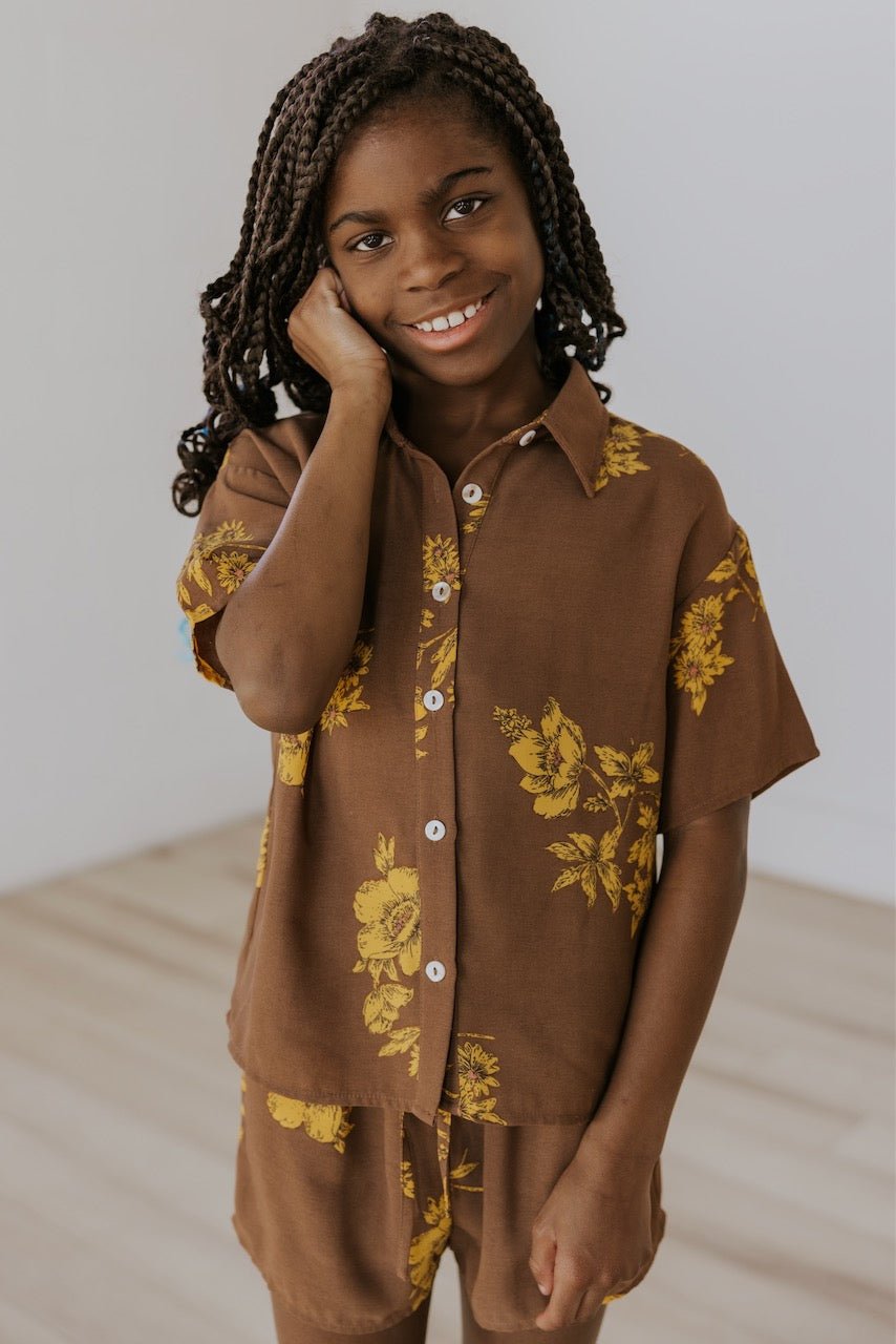 Mini Paige Christensen Button Up - Mack & Harvie