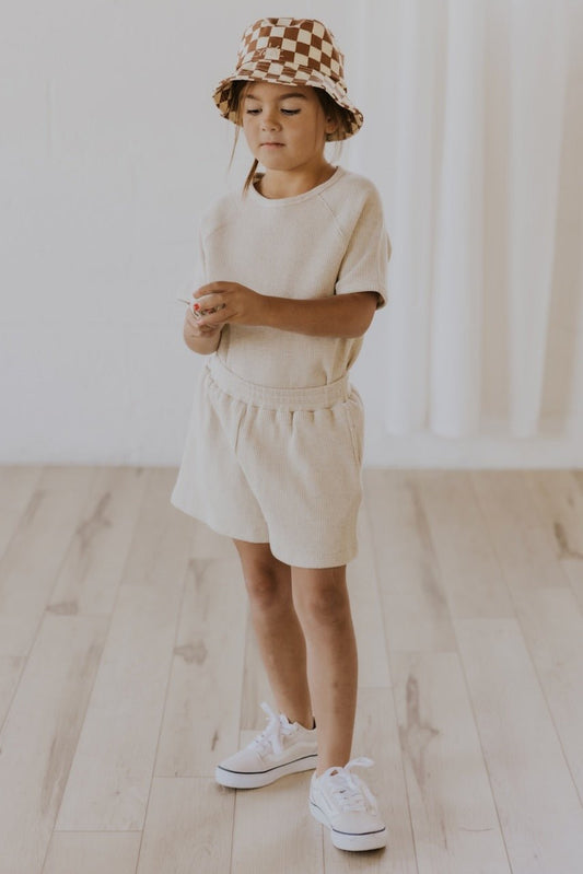 Mini Peggy Ribbed Shorts - Mack & Harvie