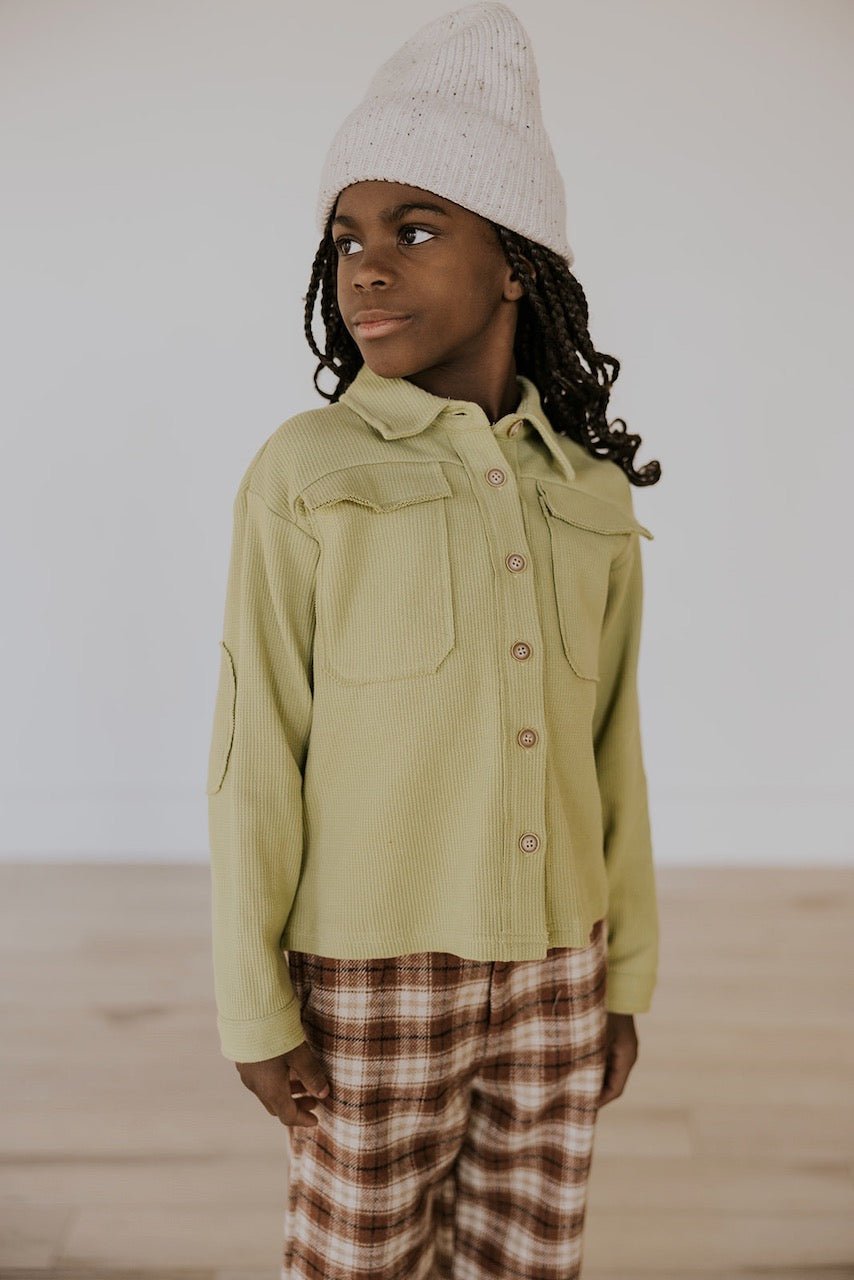 Mini Still The One Cropped Shacket - Mack & Harvie