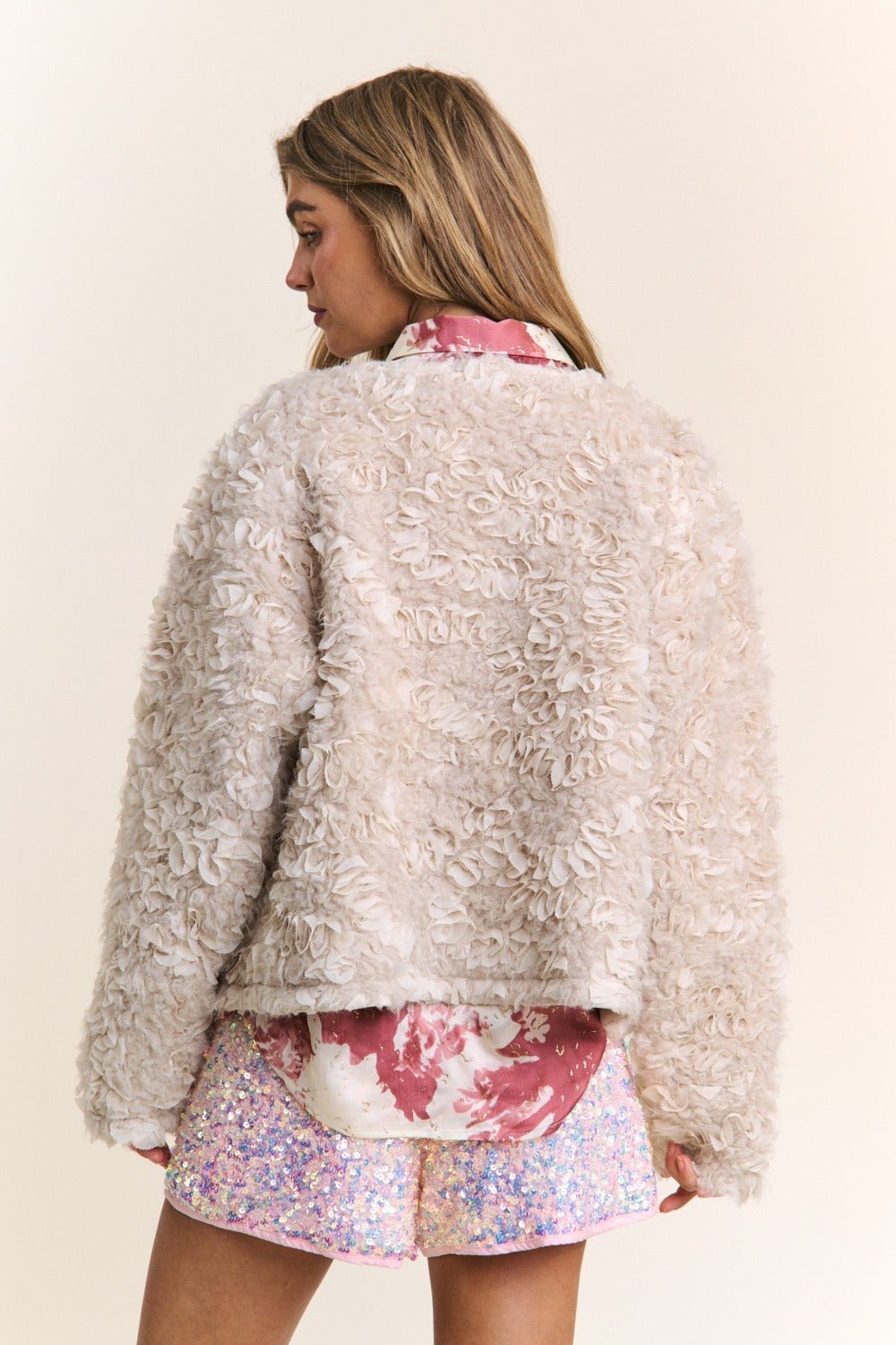 Mixed Fabric Chic Jacket - Mack & Harvie